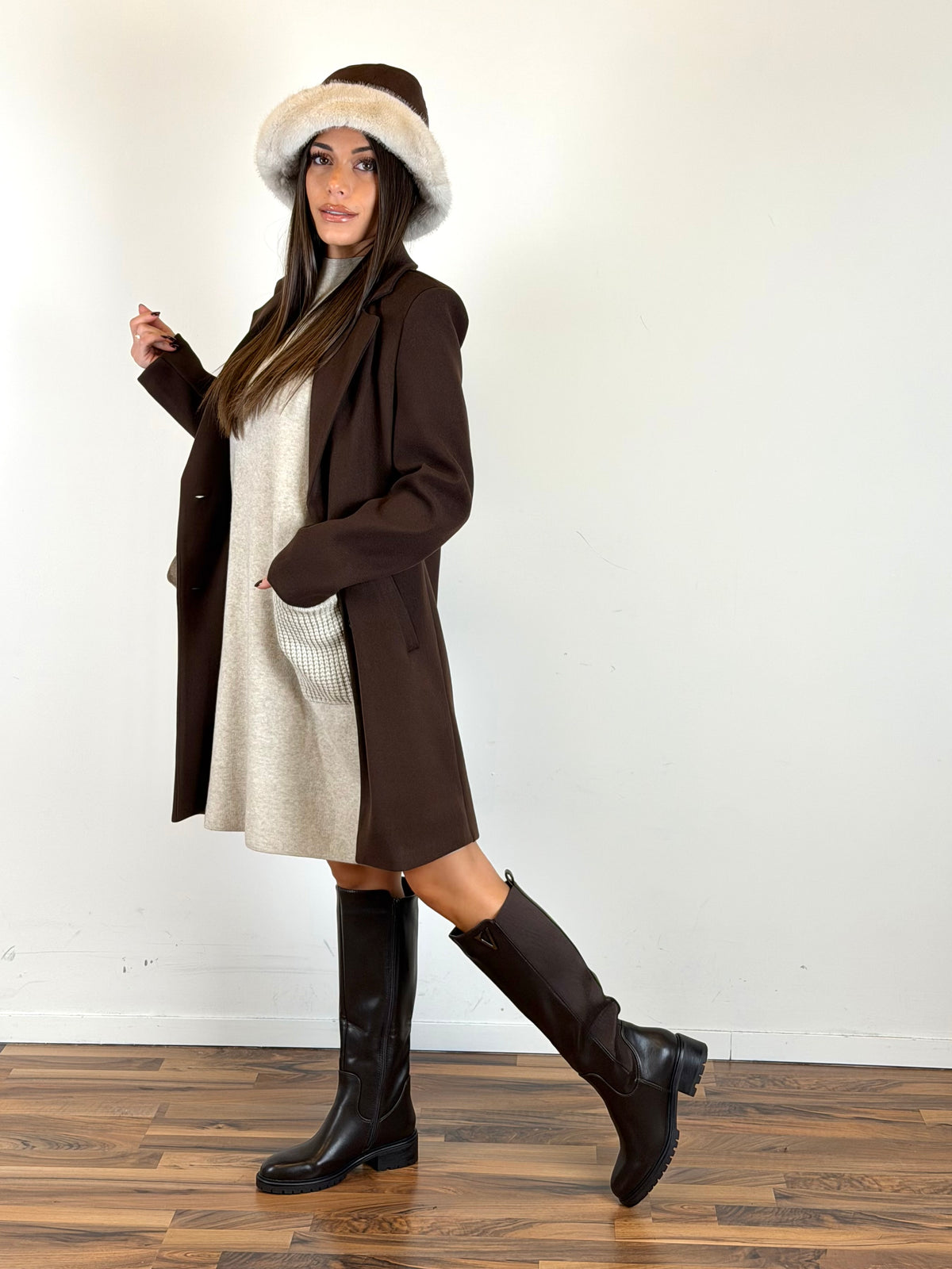 Cappotto Trendy moro