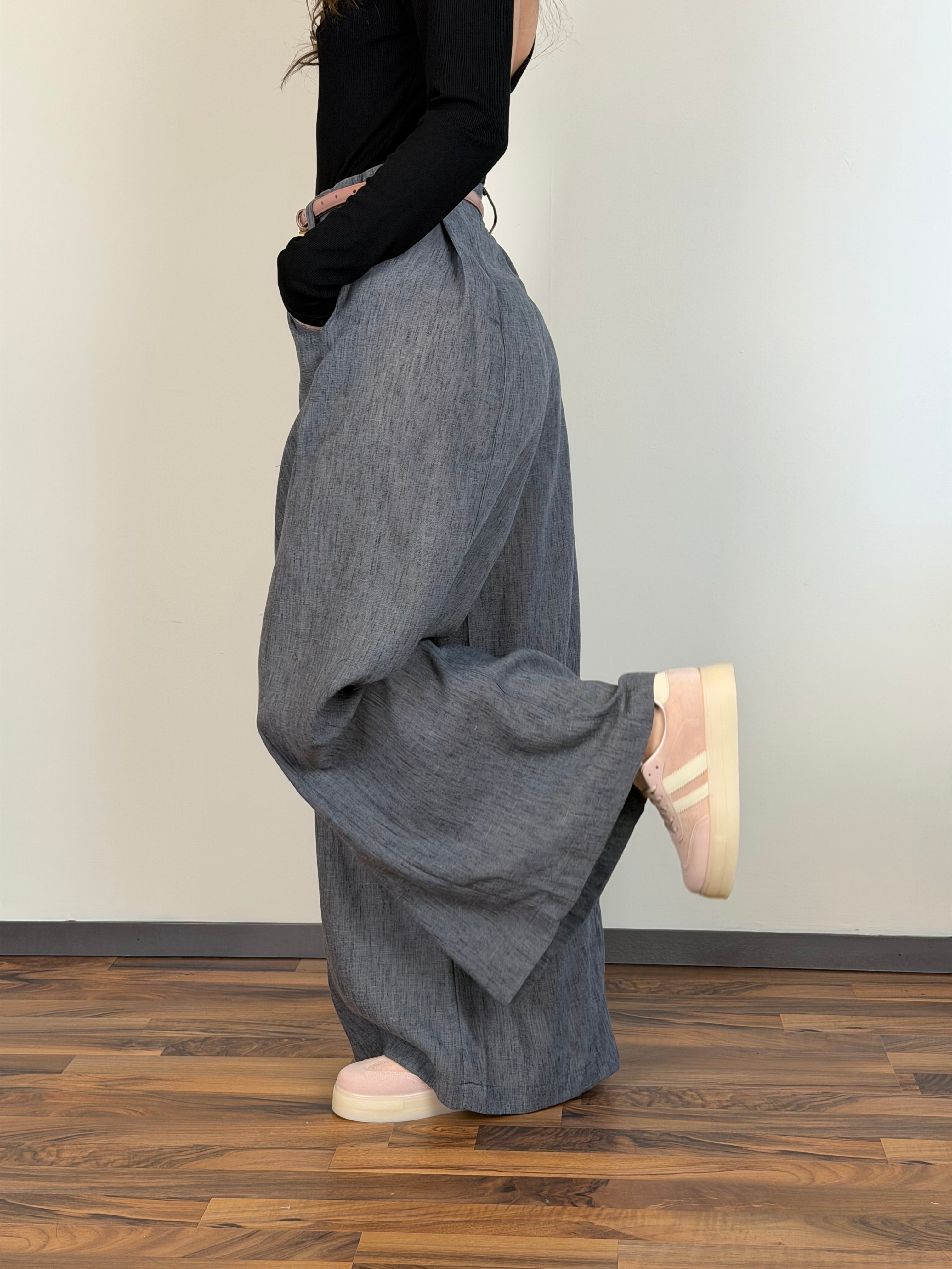 Pantalone coco grigio