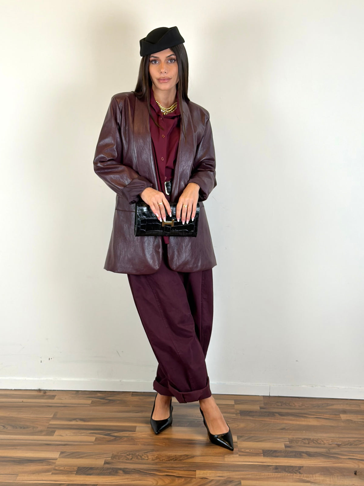 Giacca Urban bordeaux