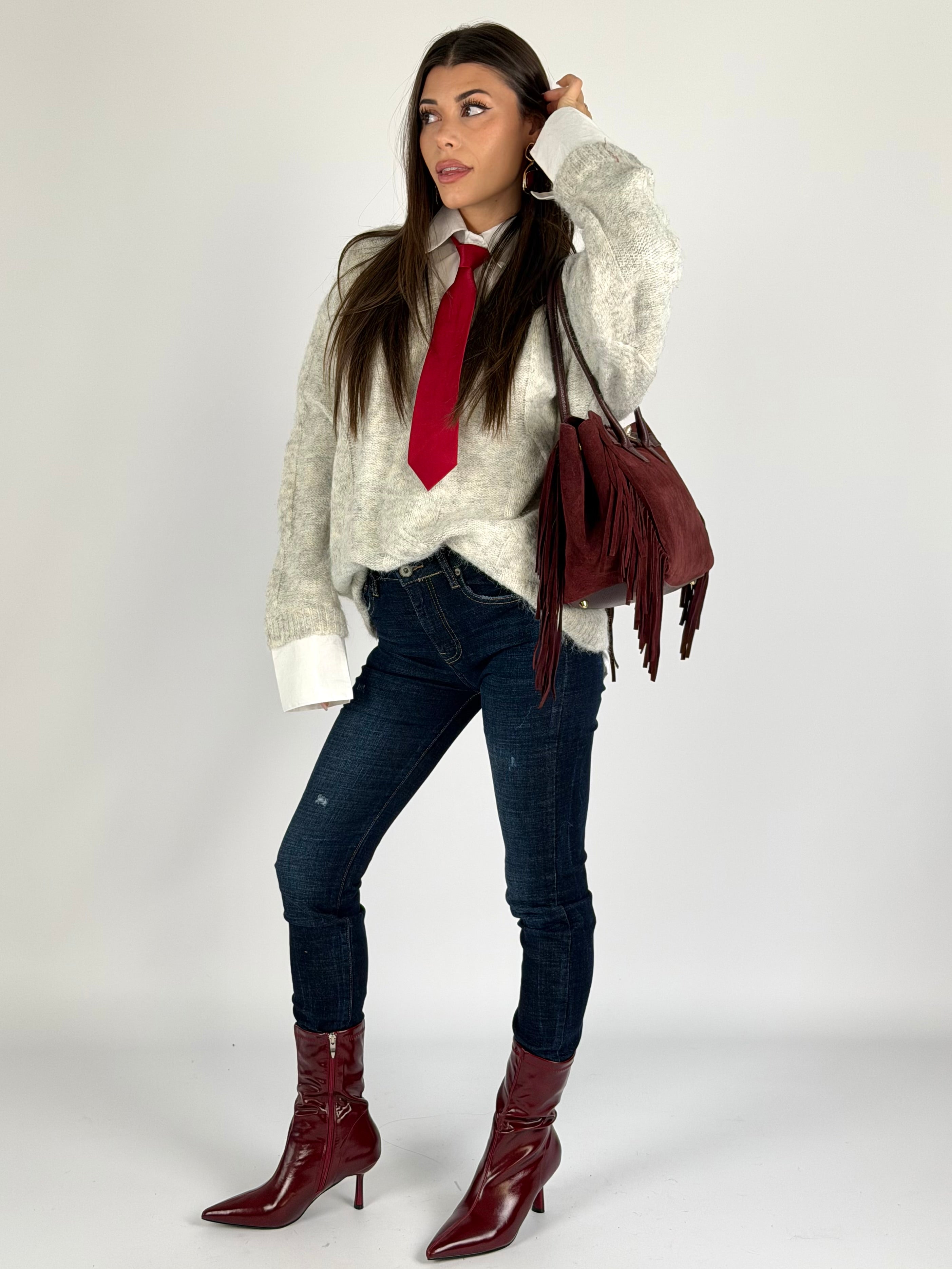 Maglia Regina grigio