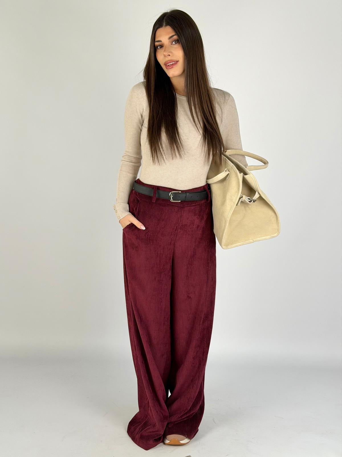 Completo Laura bordeaux