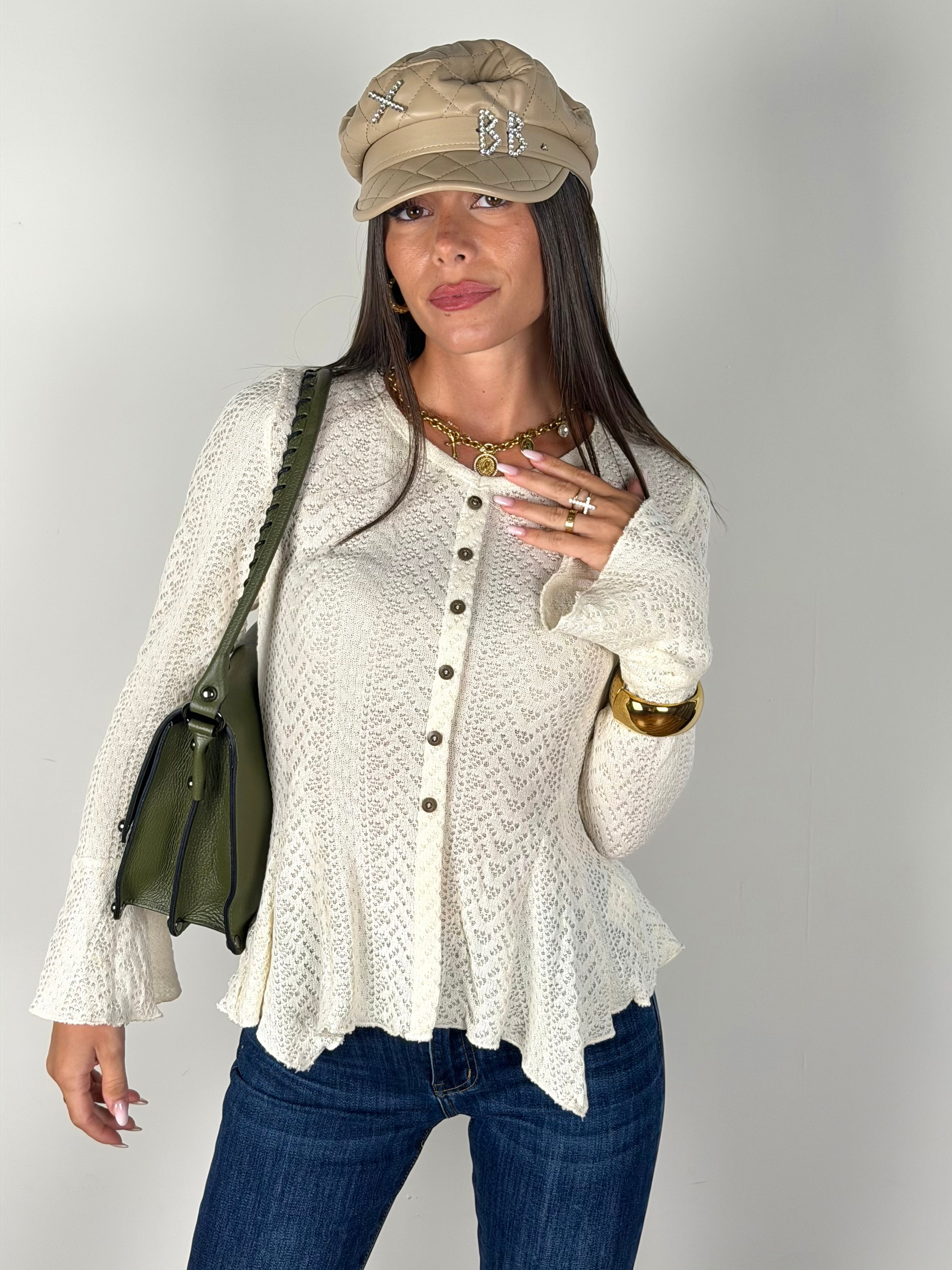Maglia Dafne beige