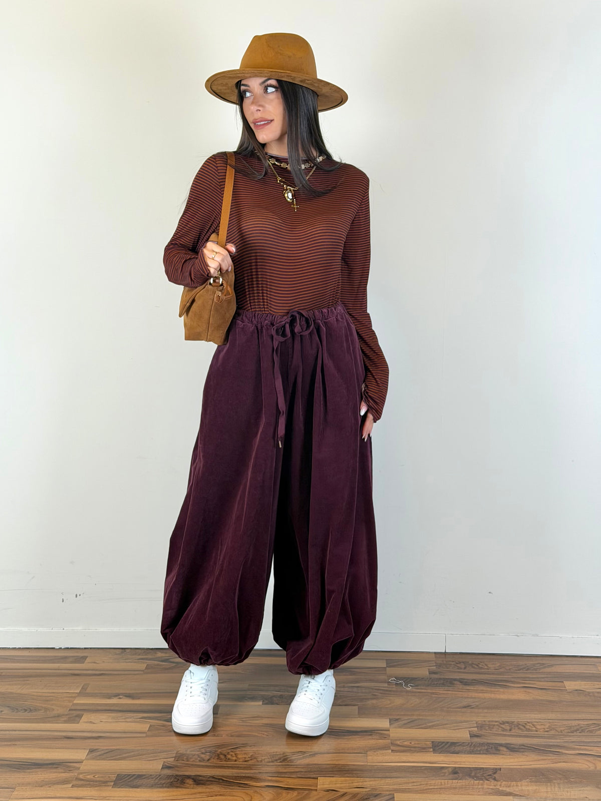Maglia Ginny bordeaux