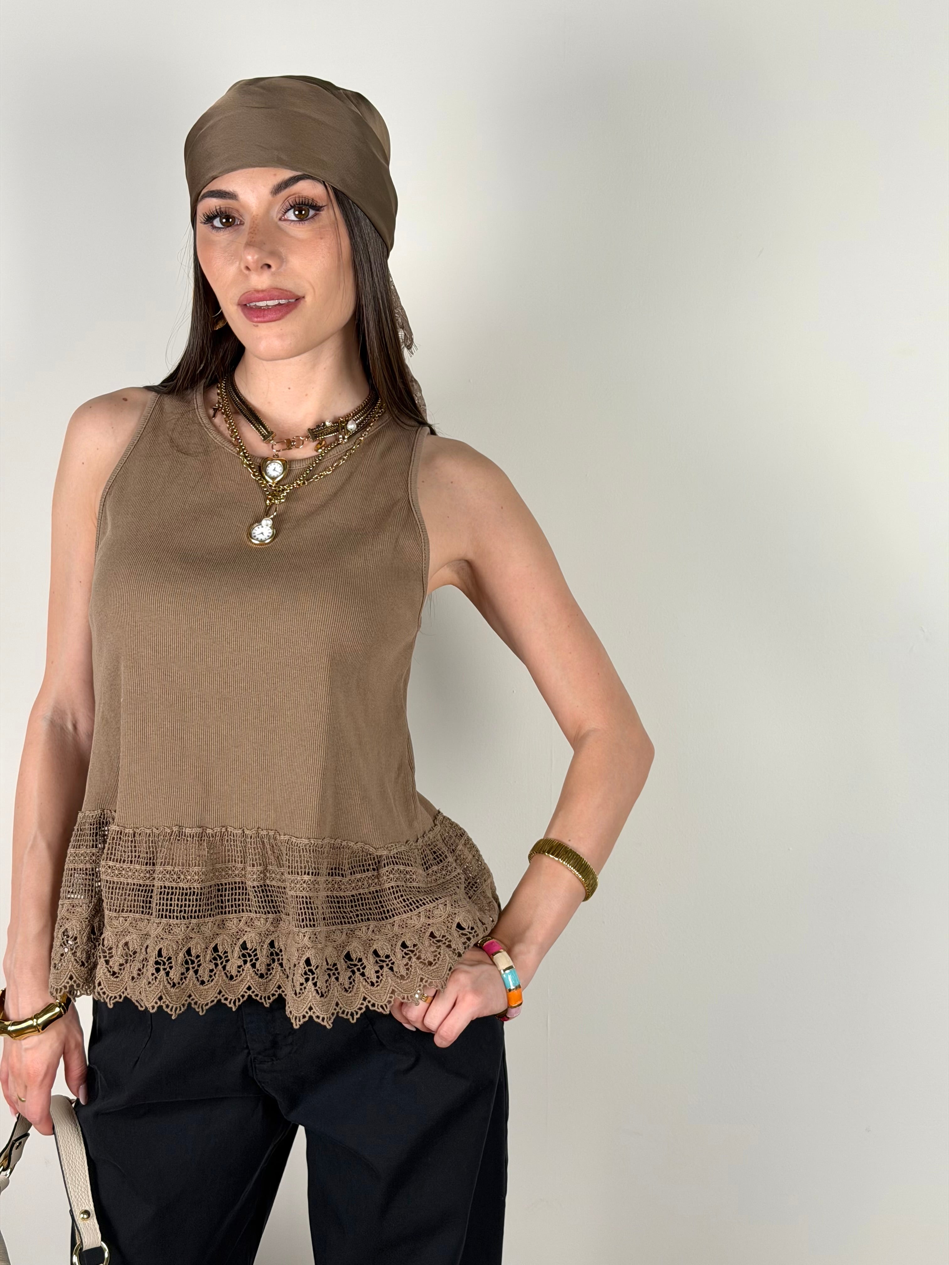 Maglia Nausicaa marrone