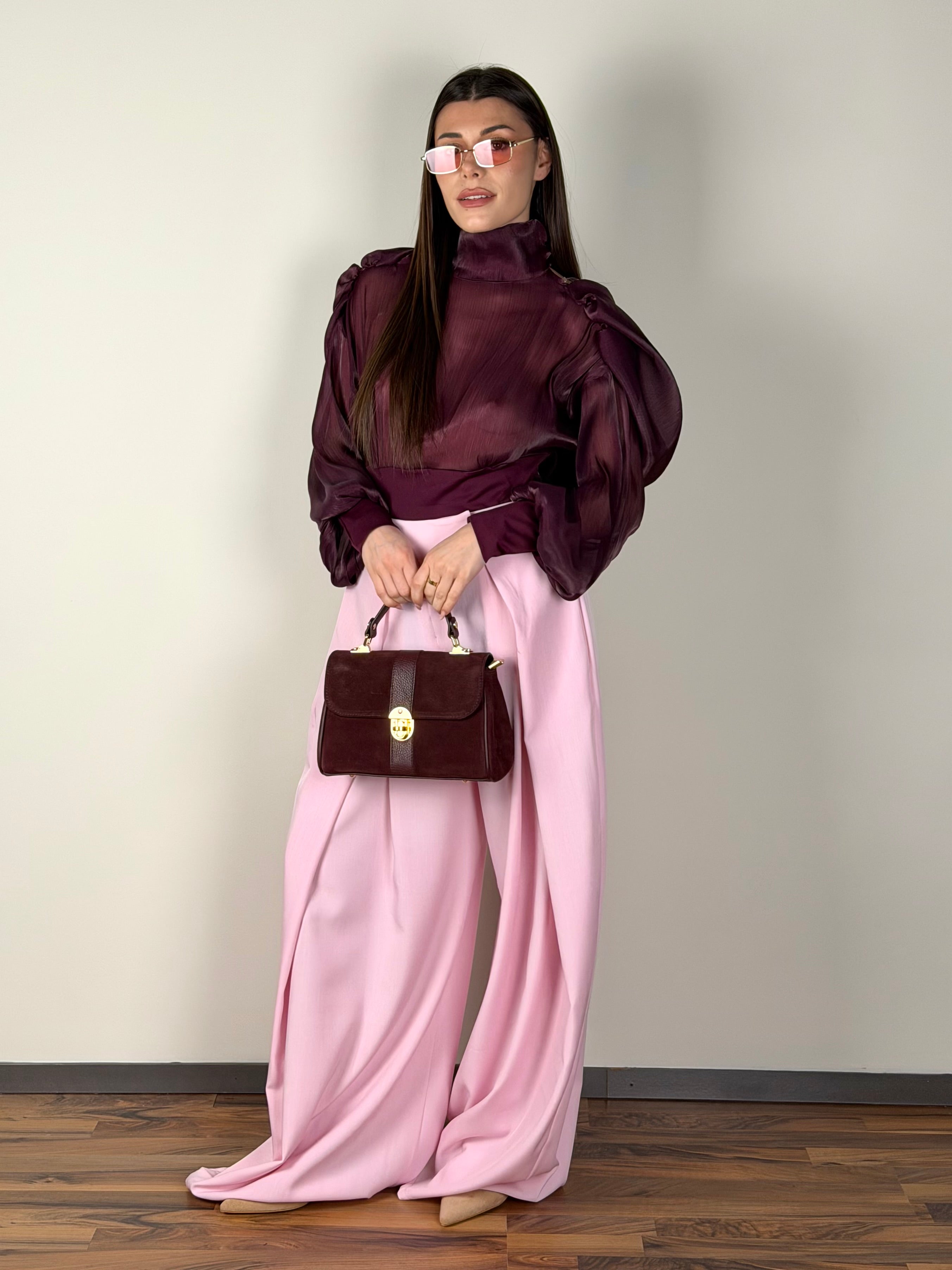 Pantalone Jasmine rosa