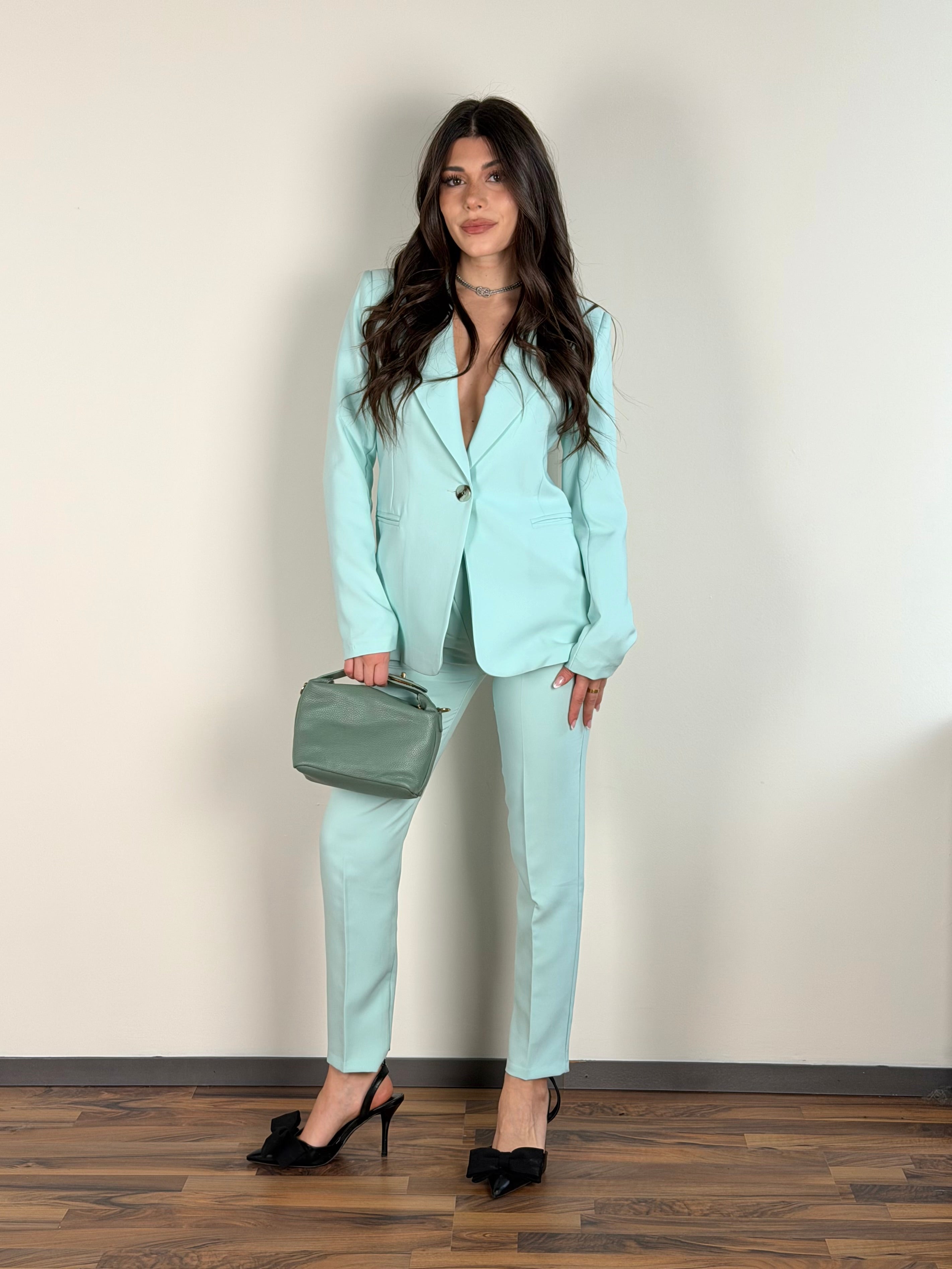 Completo Ashley verde salvia