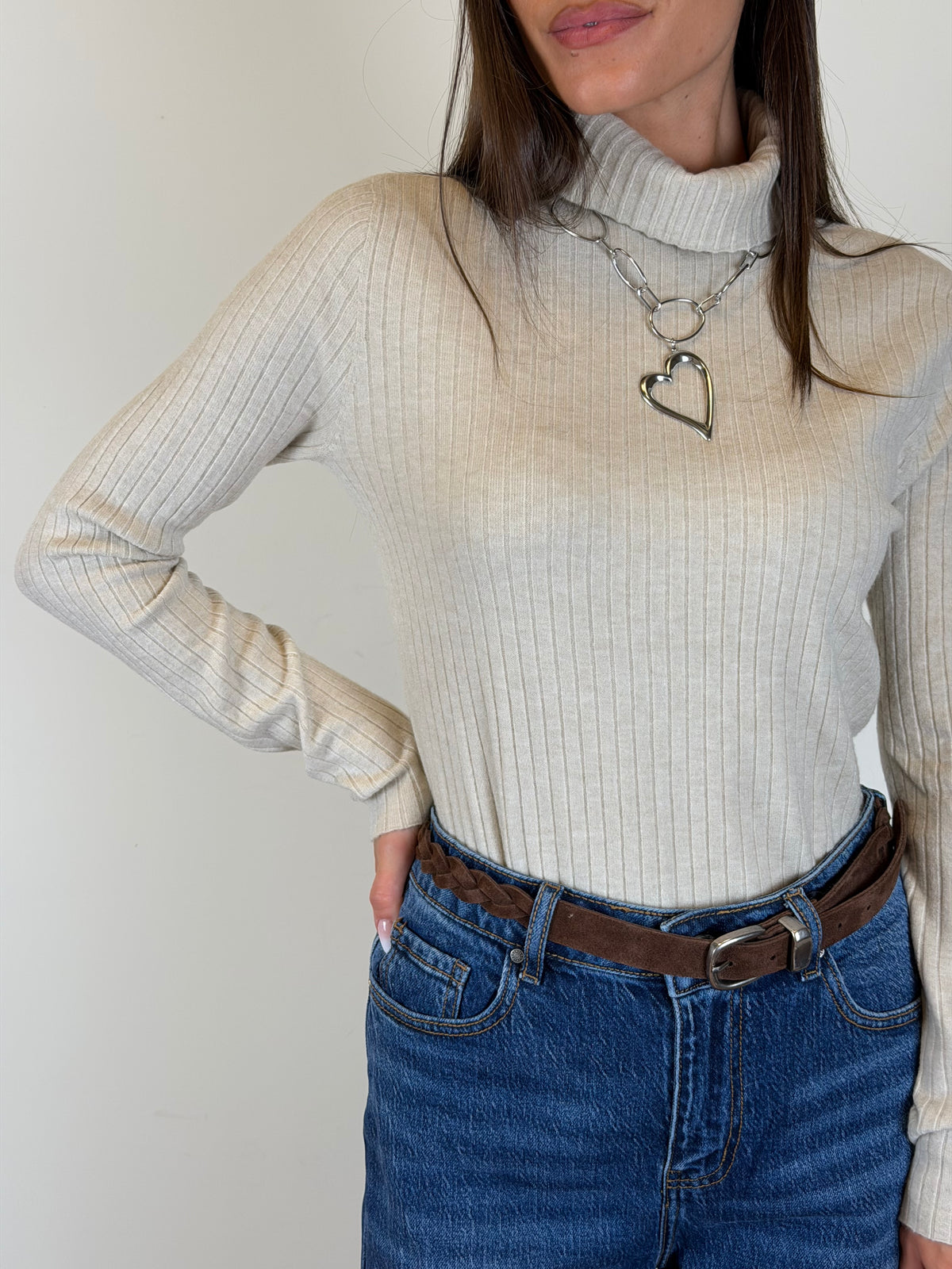 Maglia Mary beige