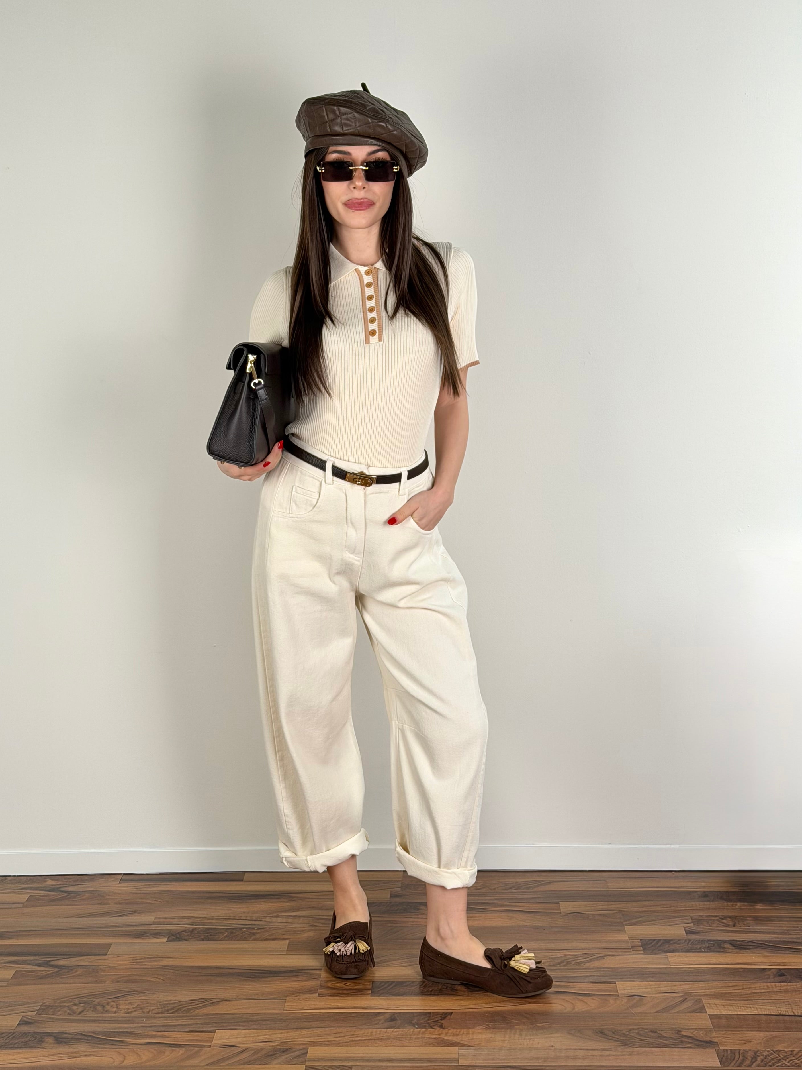 Pantalone Lexie beige