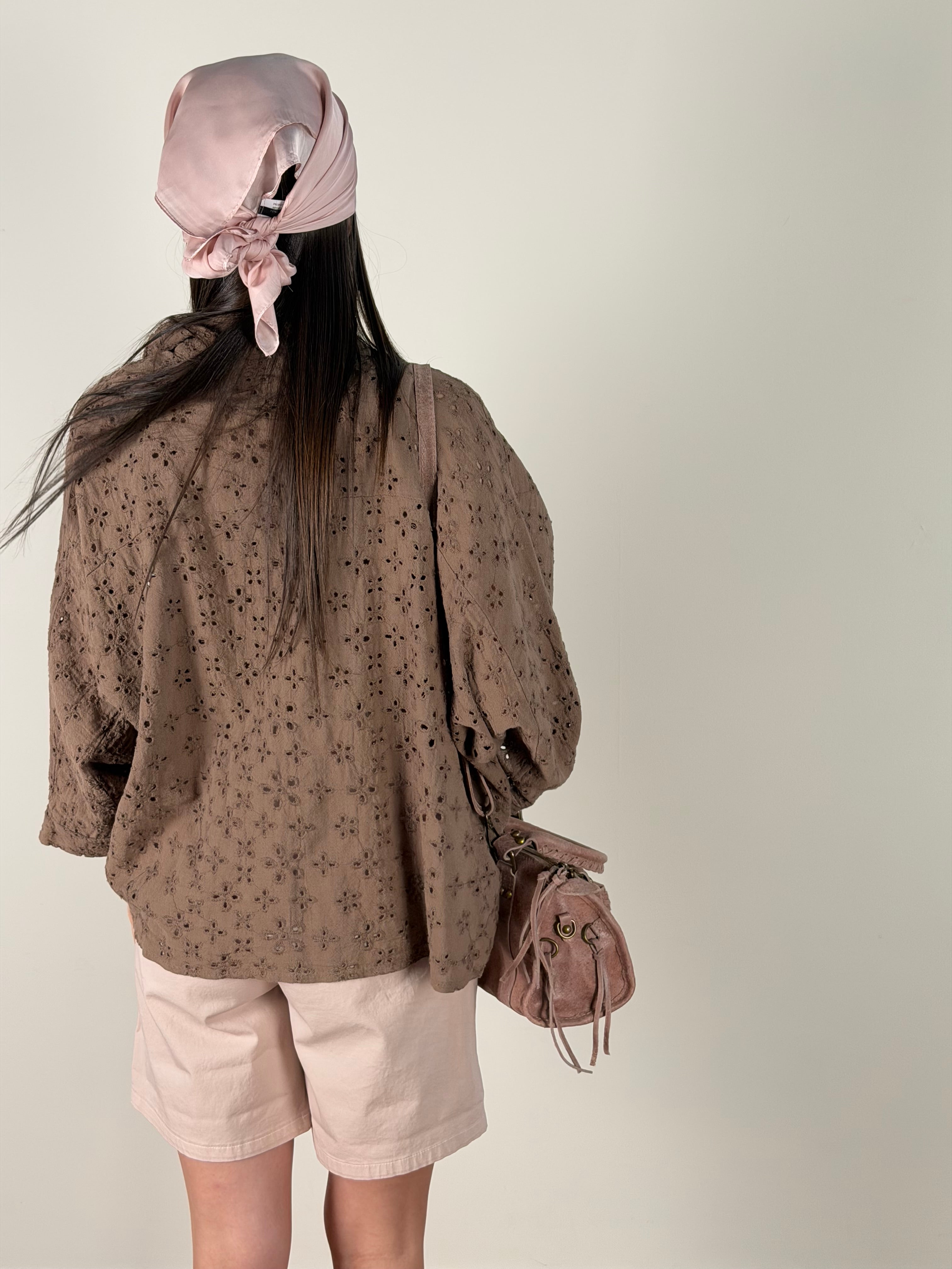 Camicia Secret tabacco
