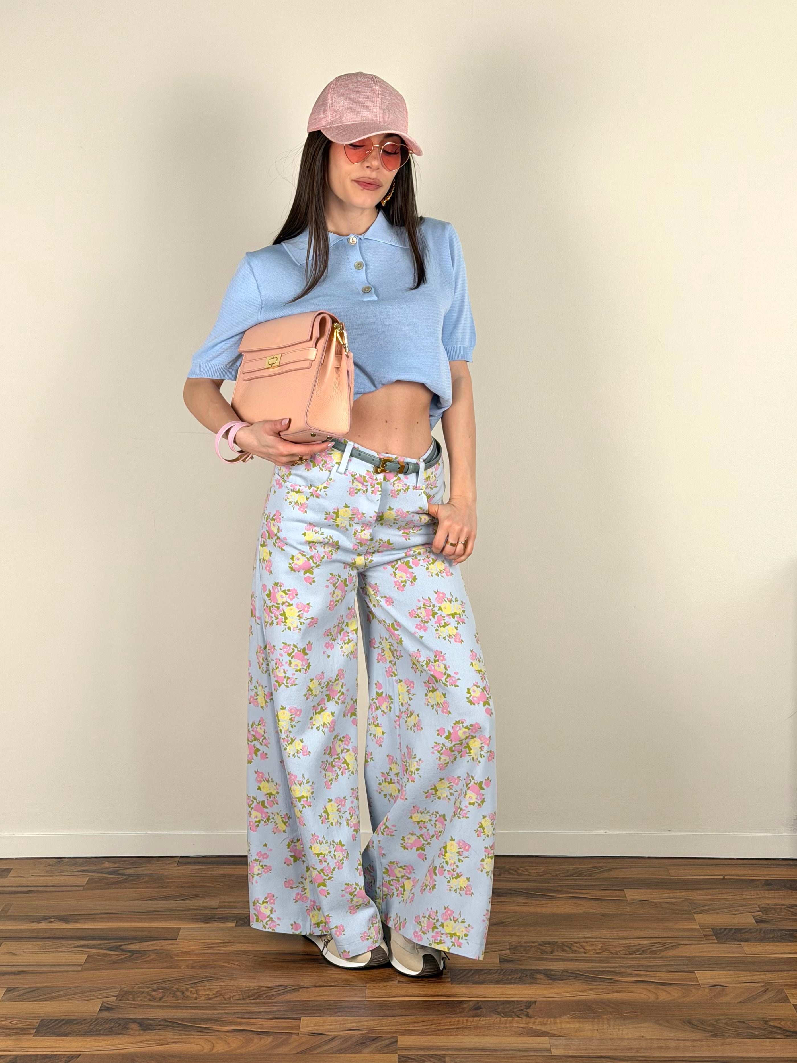 Maglia Symon celeste