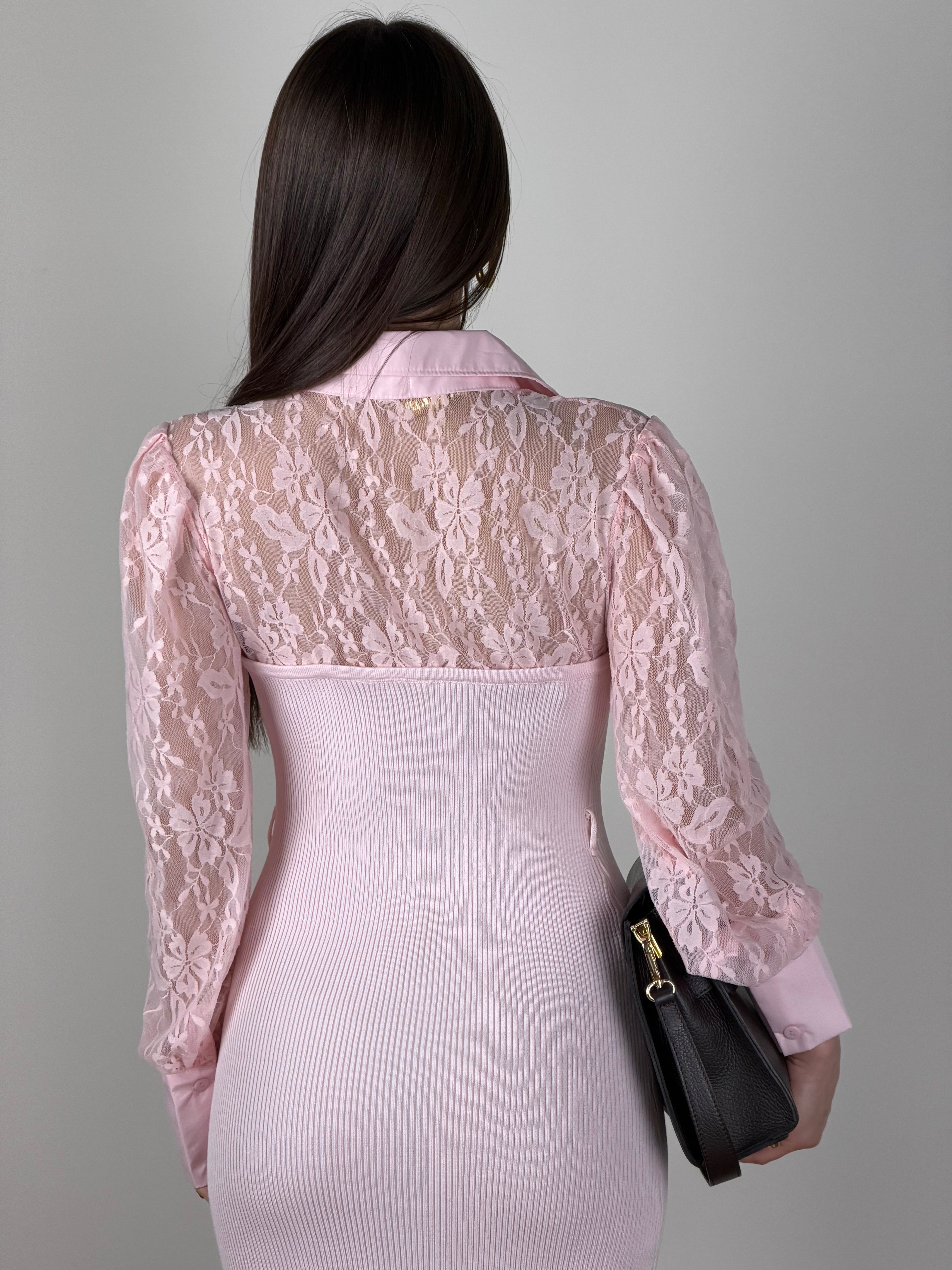 Abito premium Chic rosa