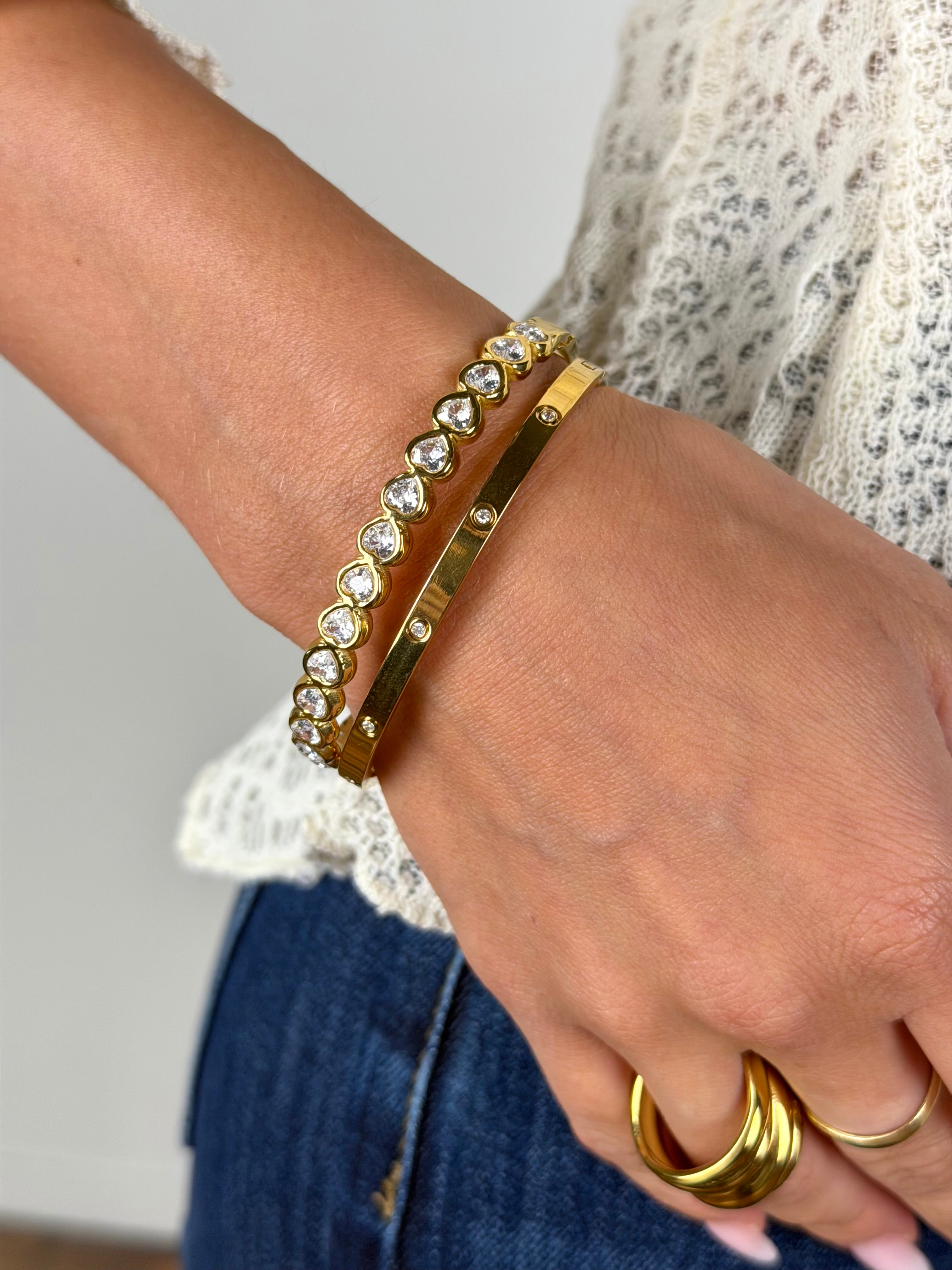 Bangle preziosa - collezione Symbol oro