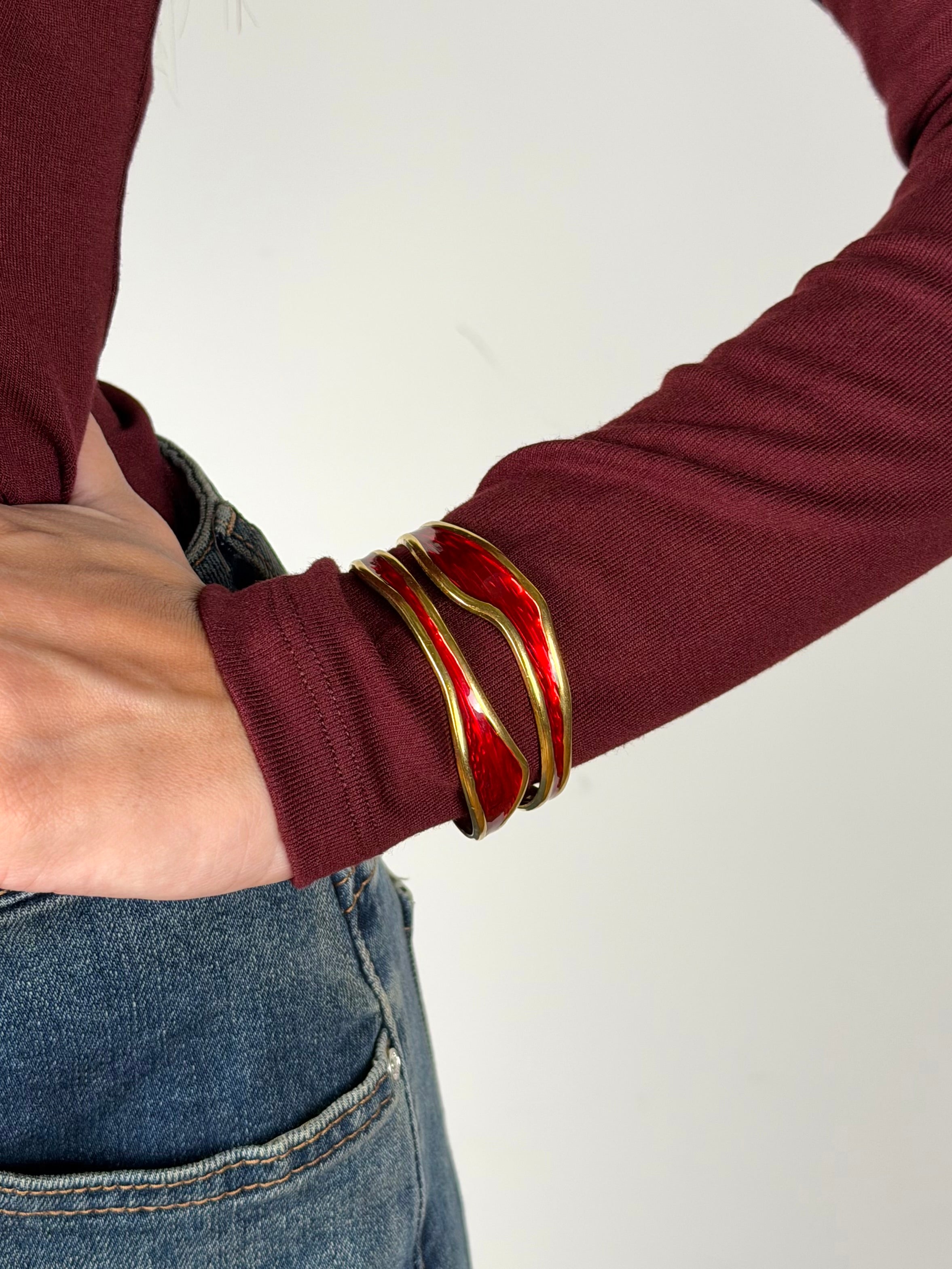 Bracciale onde - collezione regina di cuori