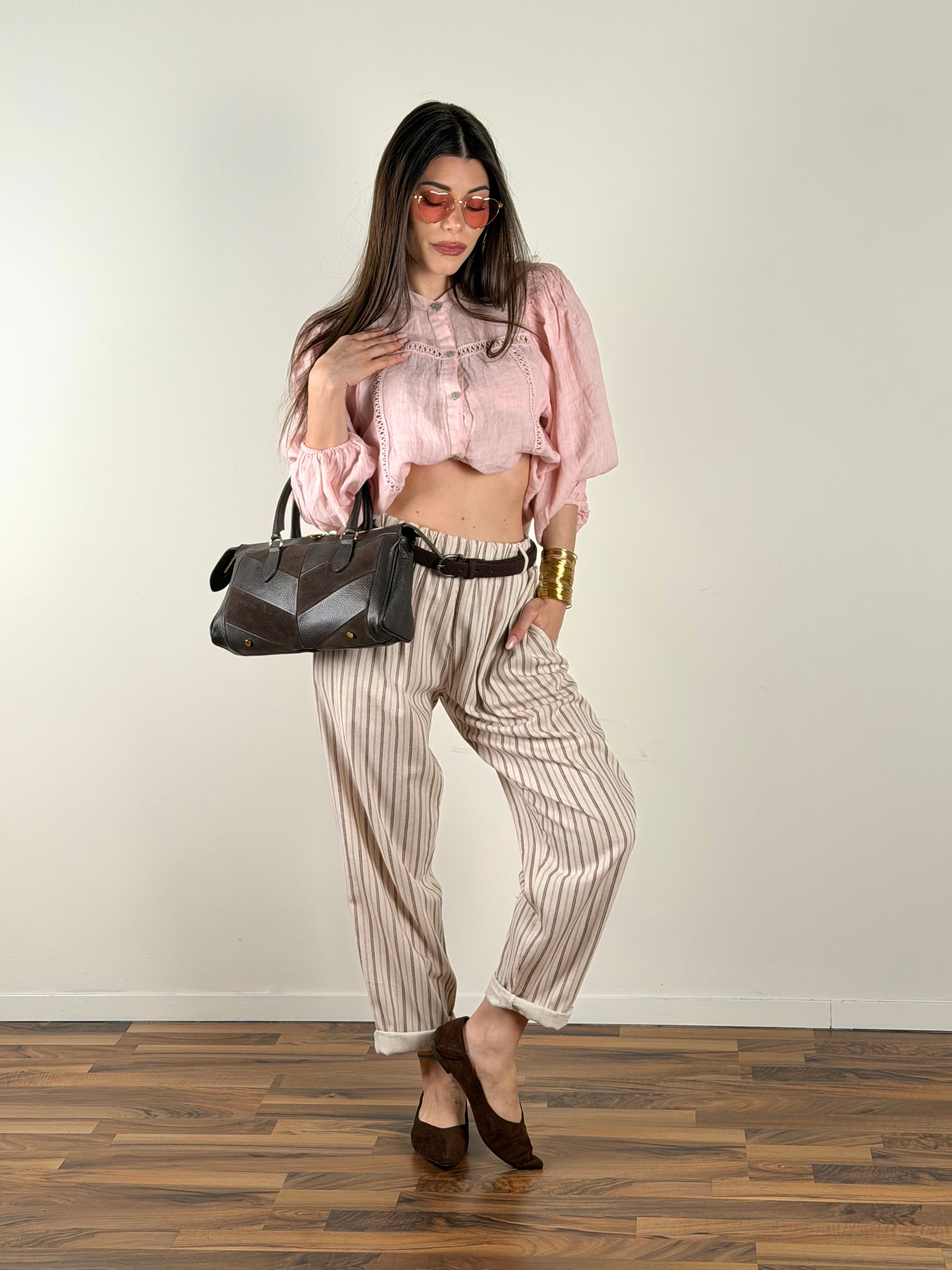 Pantalone Madrid rosa