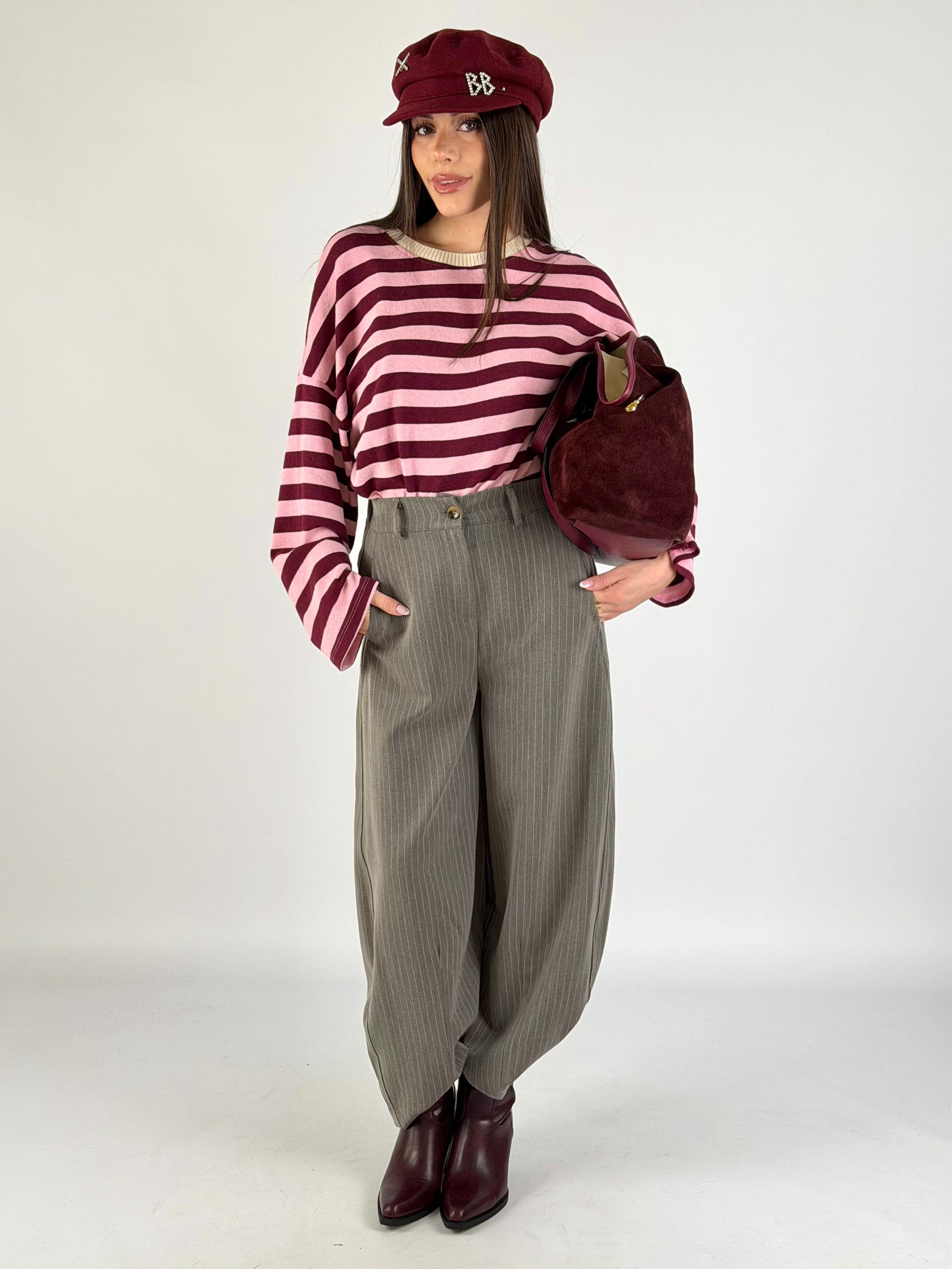 Pantalone Iris grigio