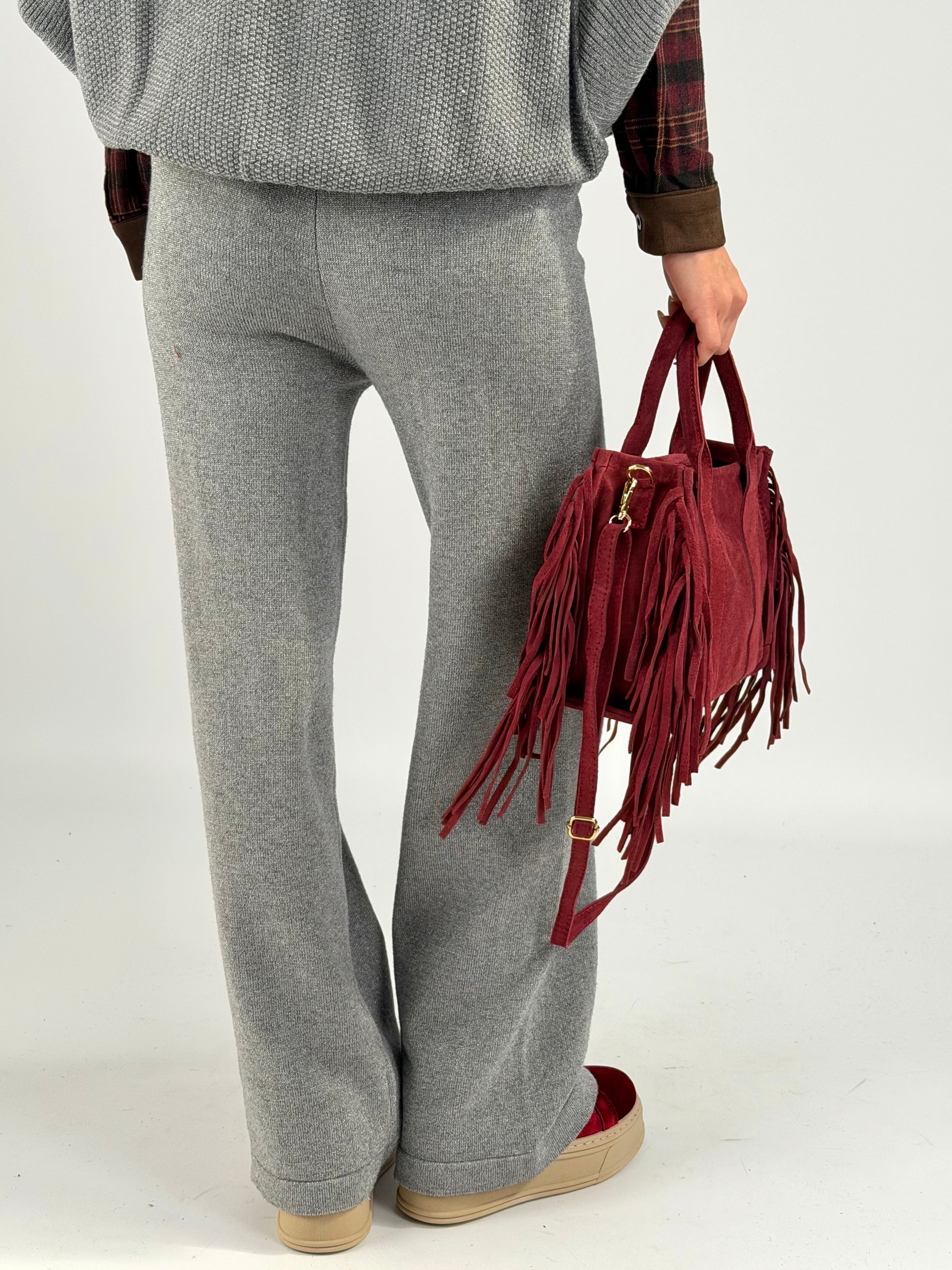 Set Tuta Lurex grigia