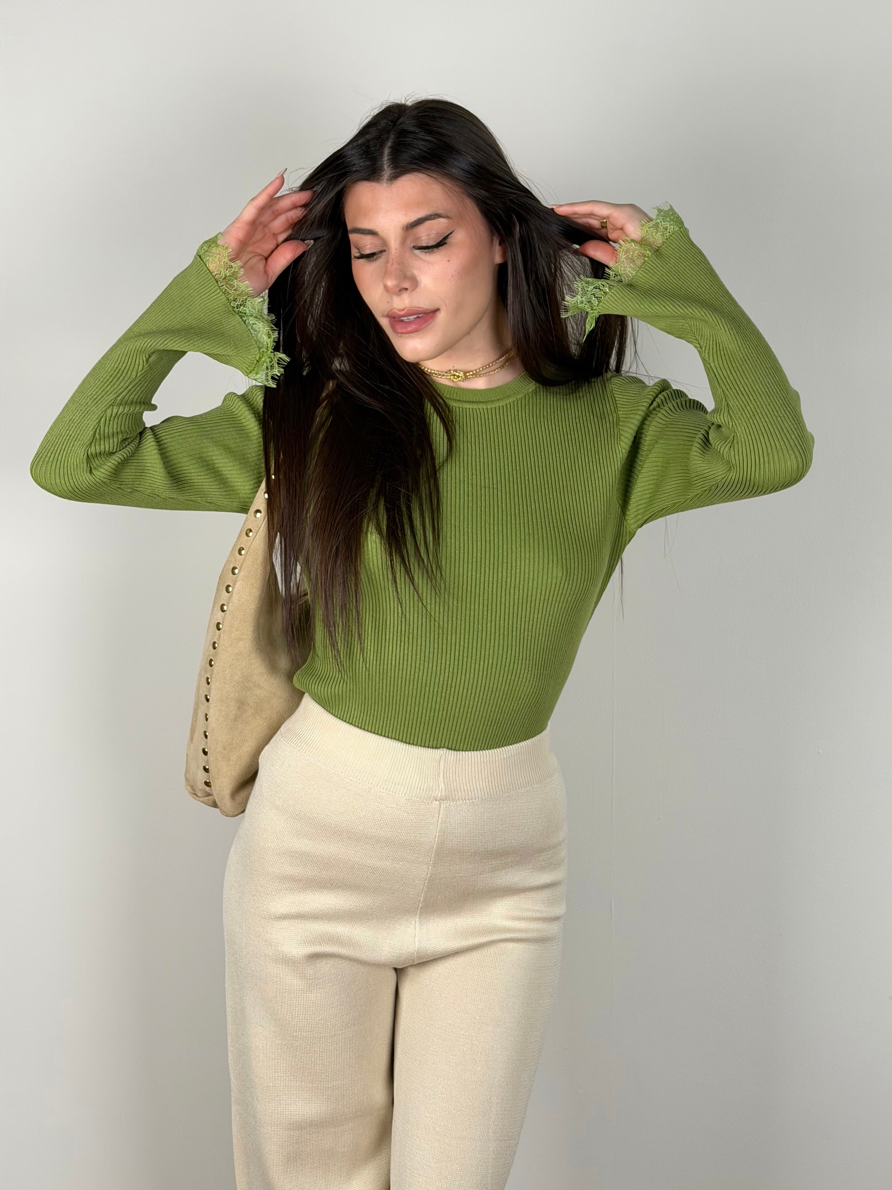 Maglia Celine verde