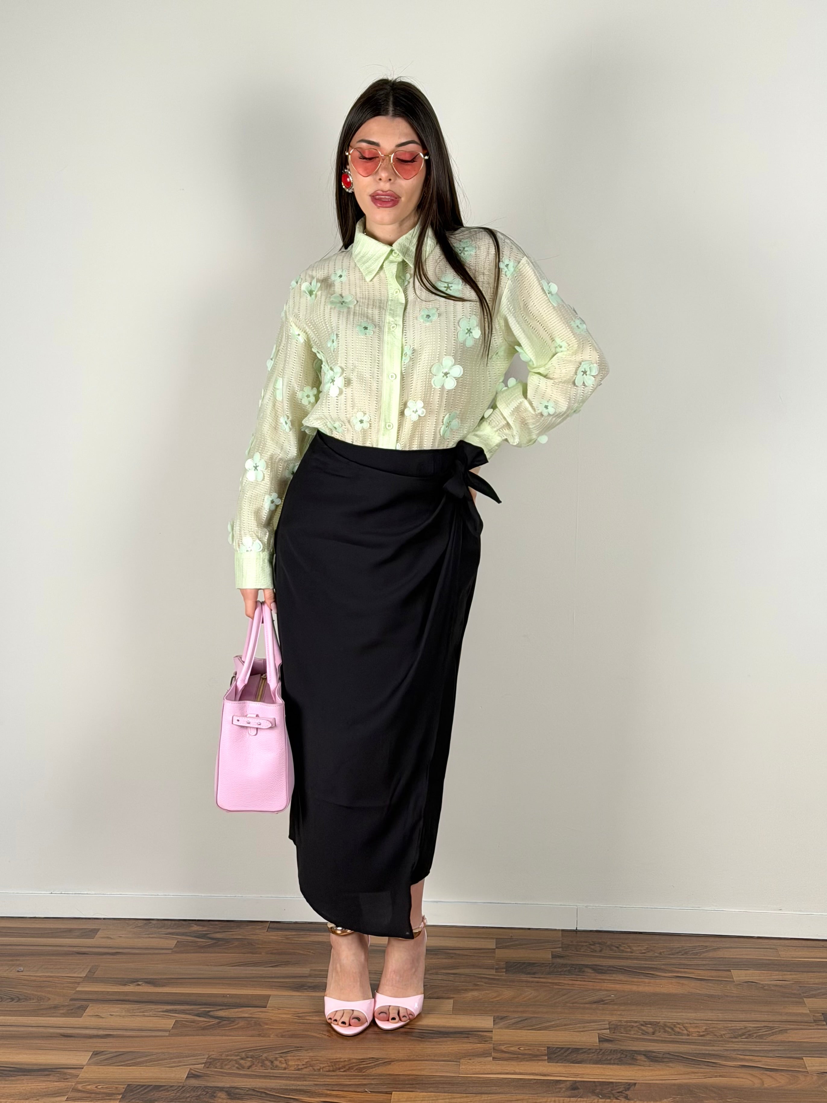 Camicia Lulù verde