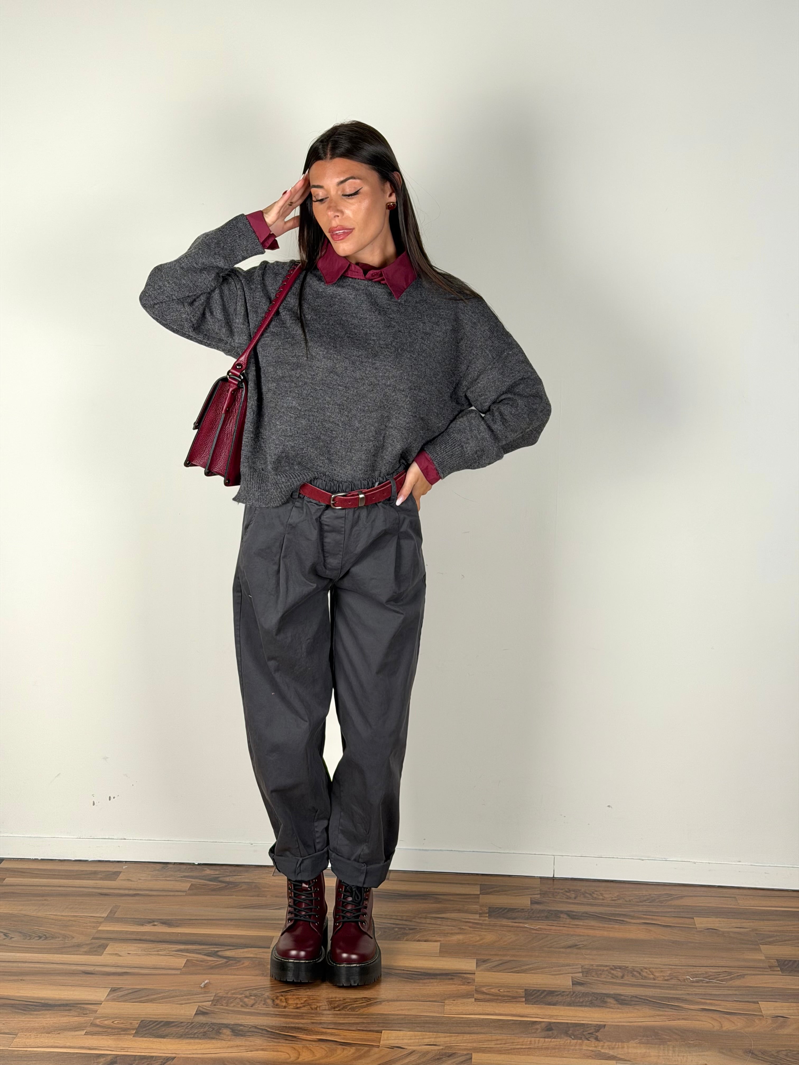 Pantalone Zelda grigio