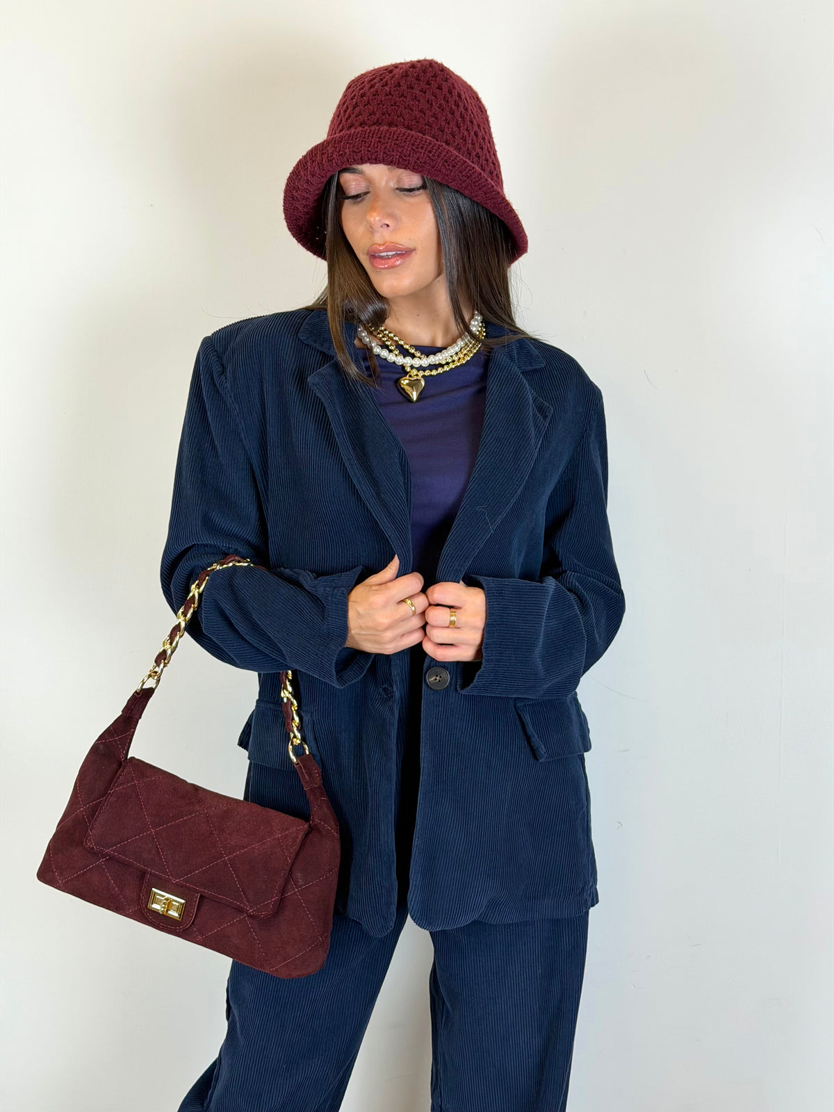 Giacca Autunno blu