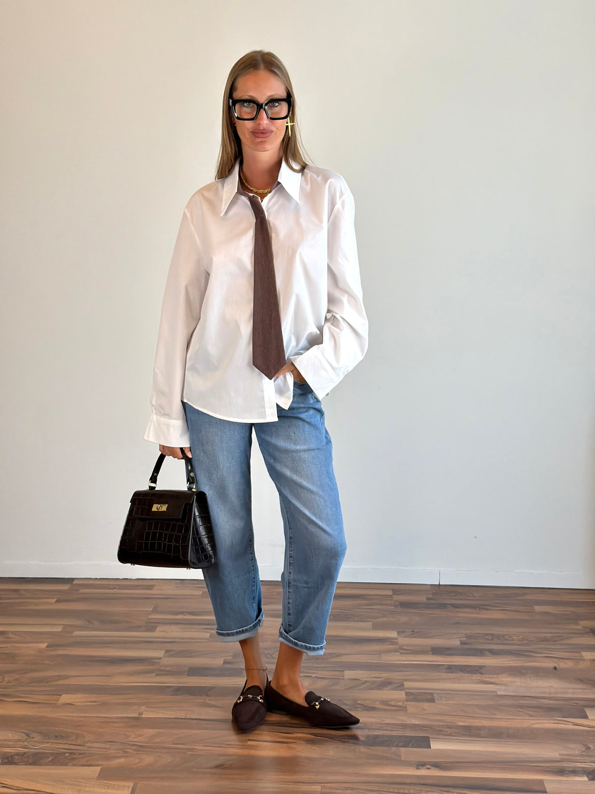Camicia Back to school bianca
