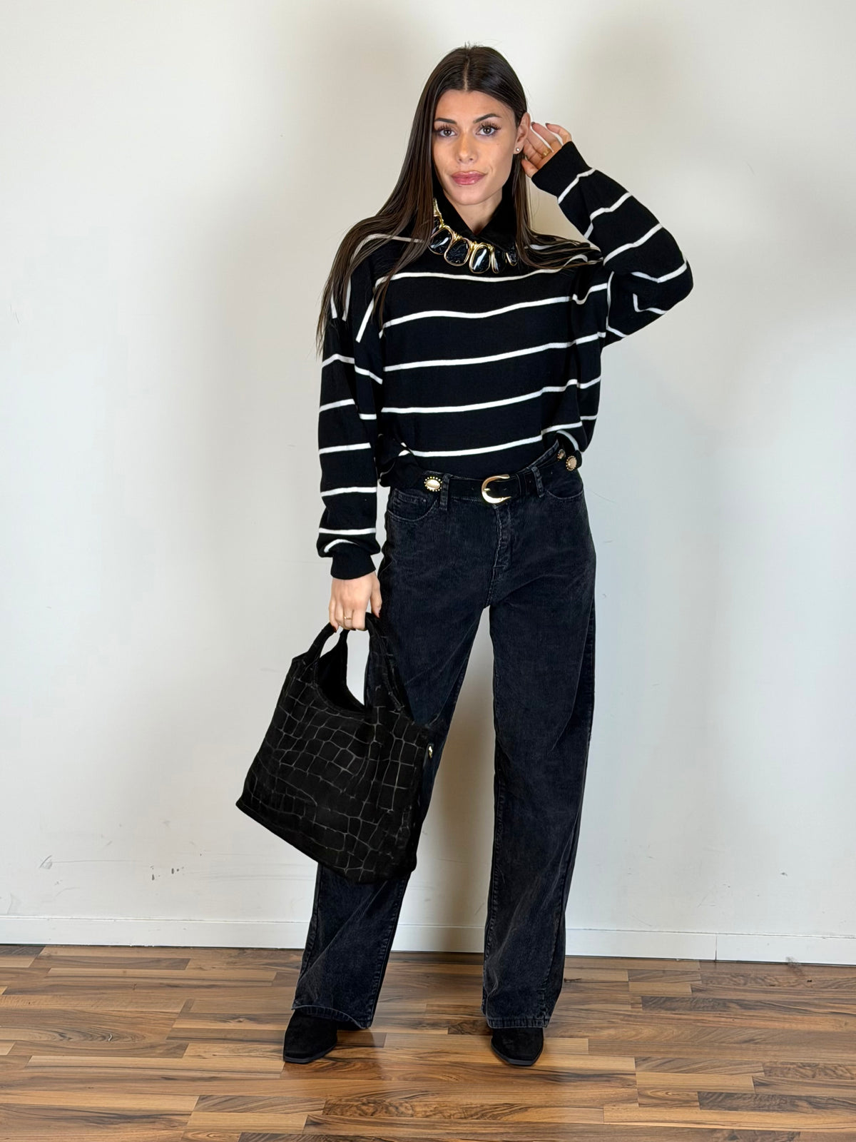 Maglia Yvonne nero