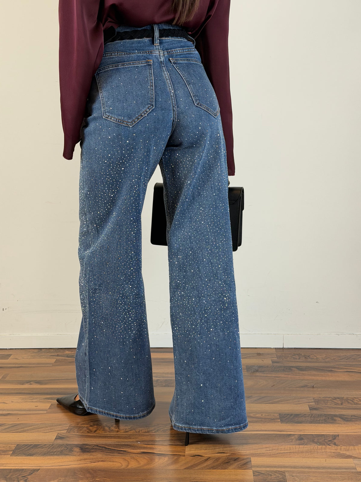 Jeans Flare blu