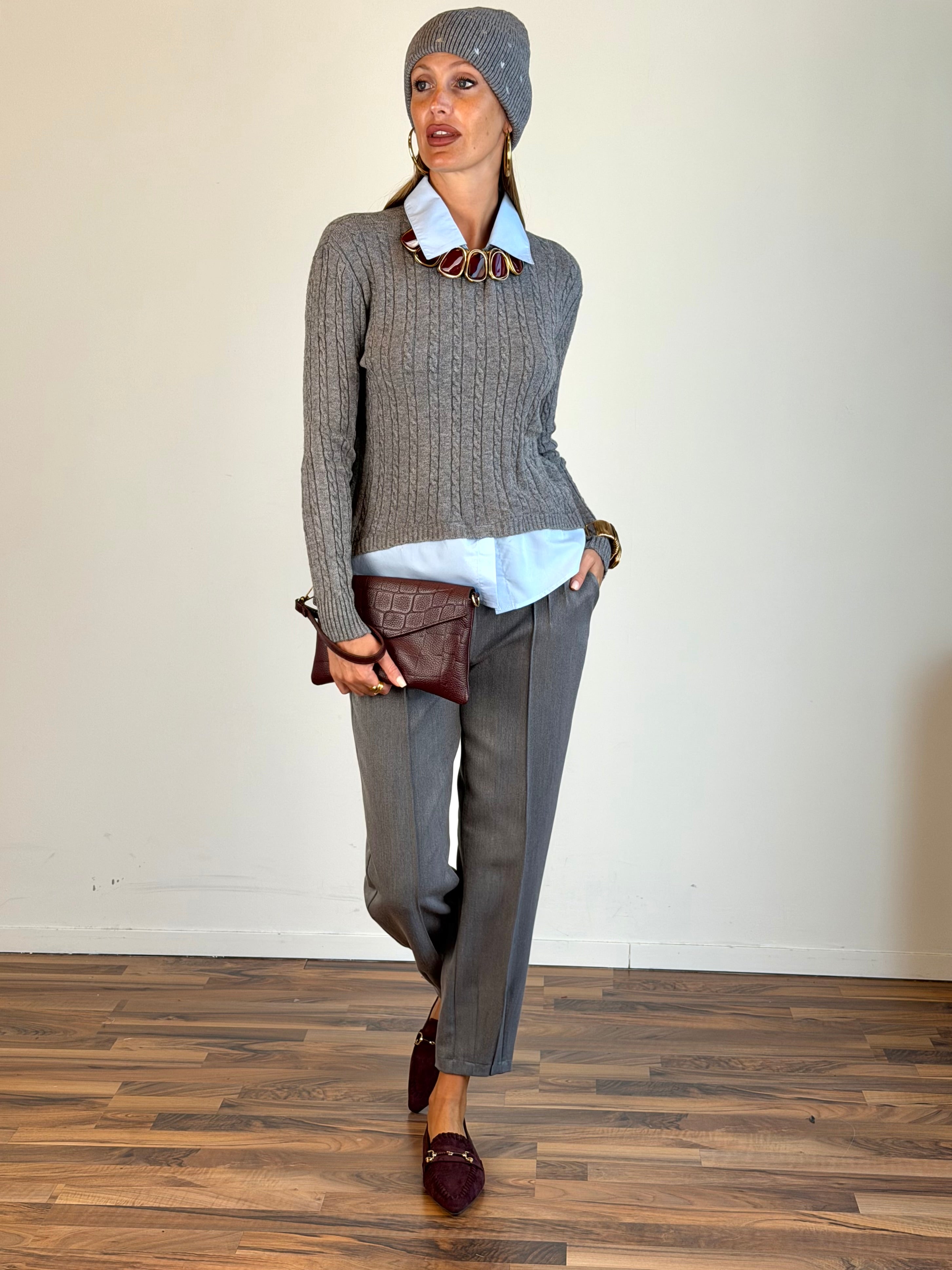 Pantalone Office grigio