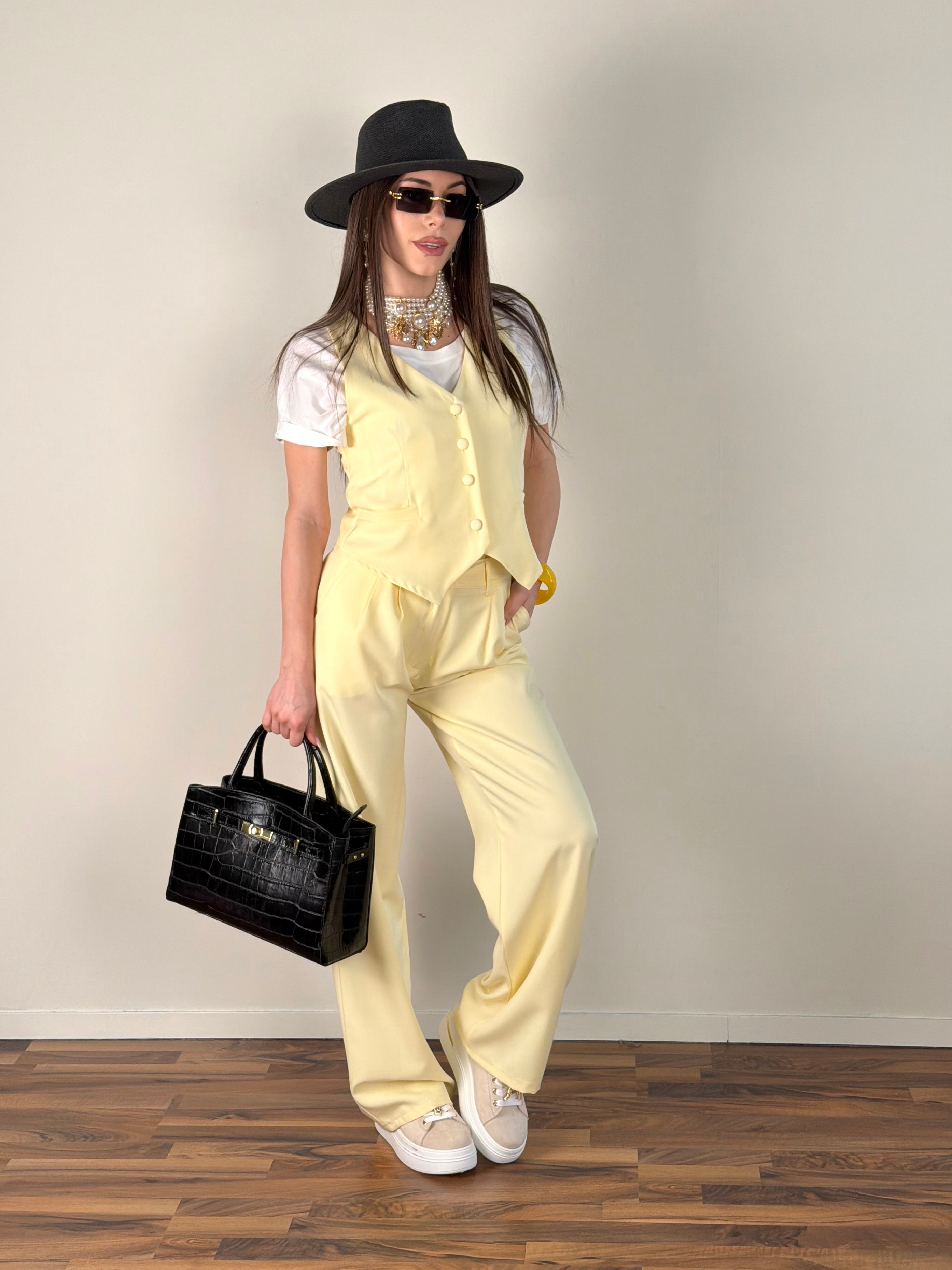 Gilet Luxe giallo