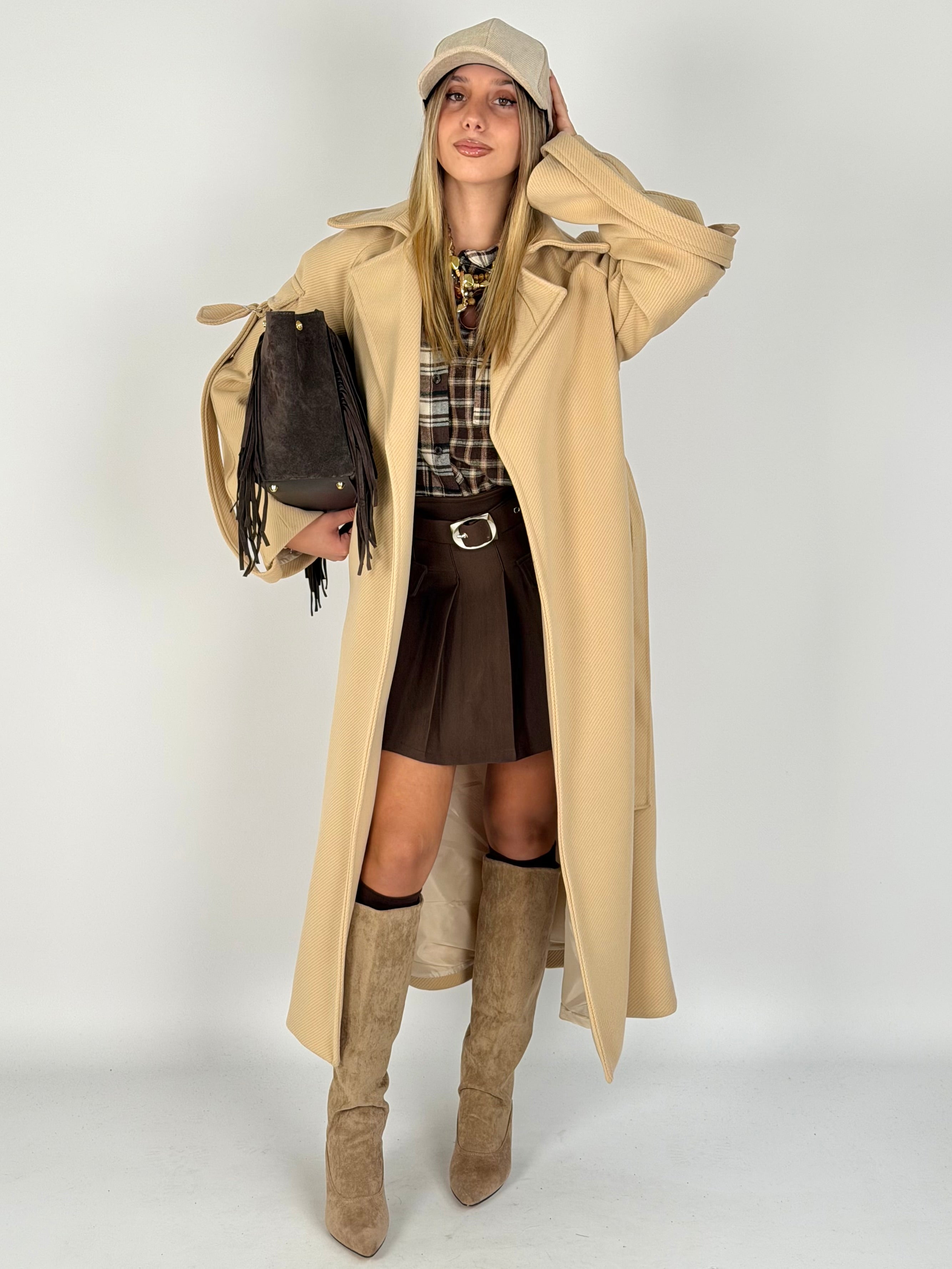 Cappotto Alessia beige