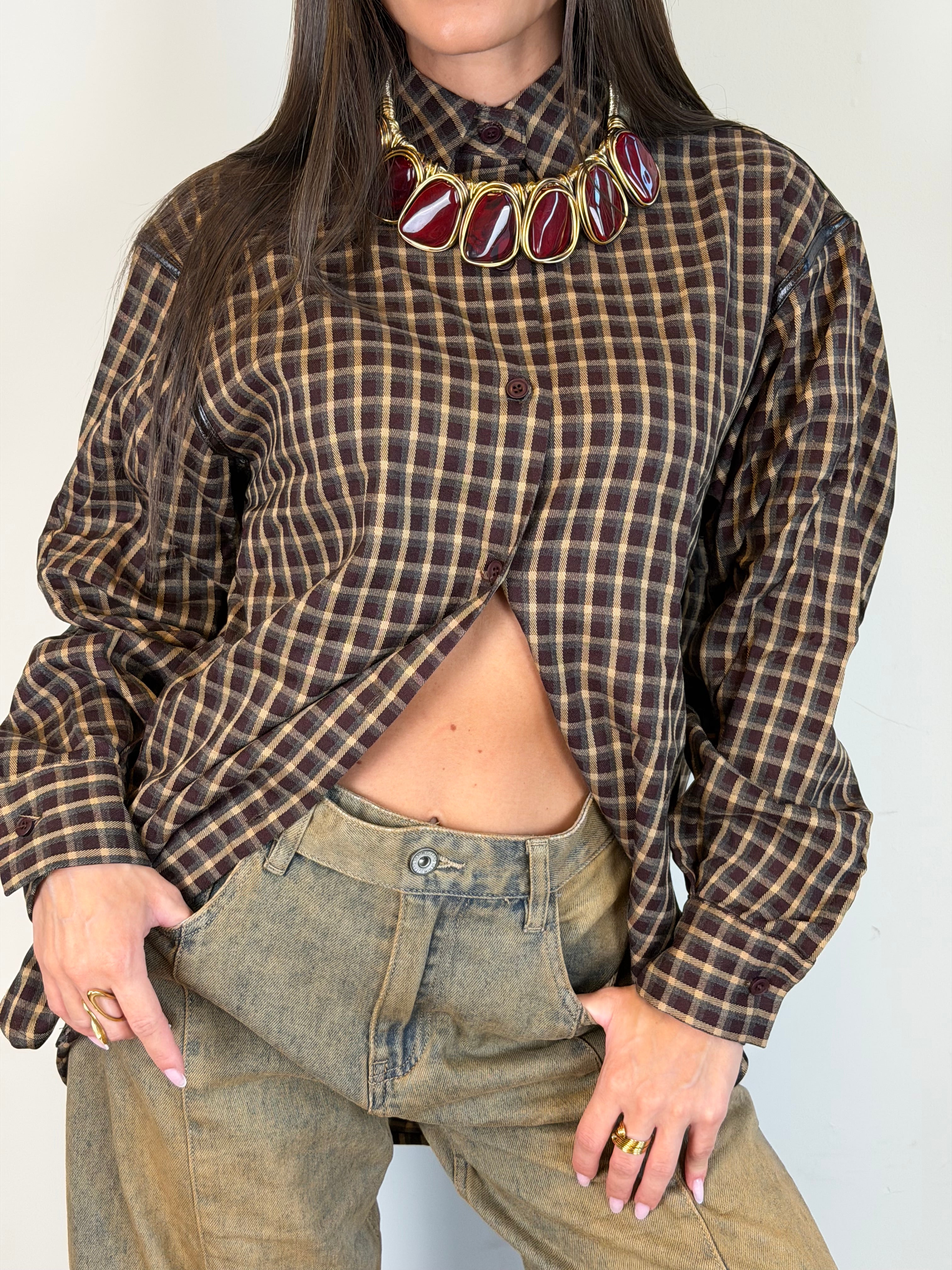 Camicia Monaco moro