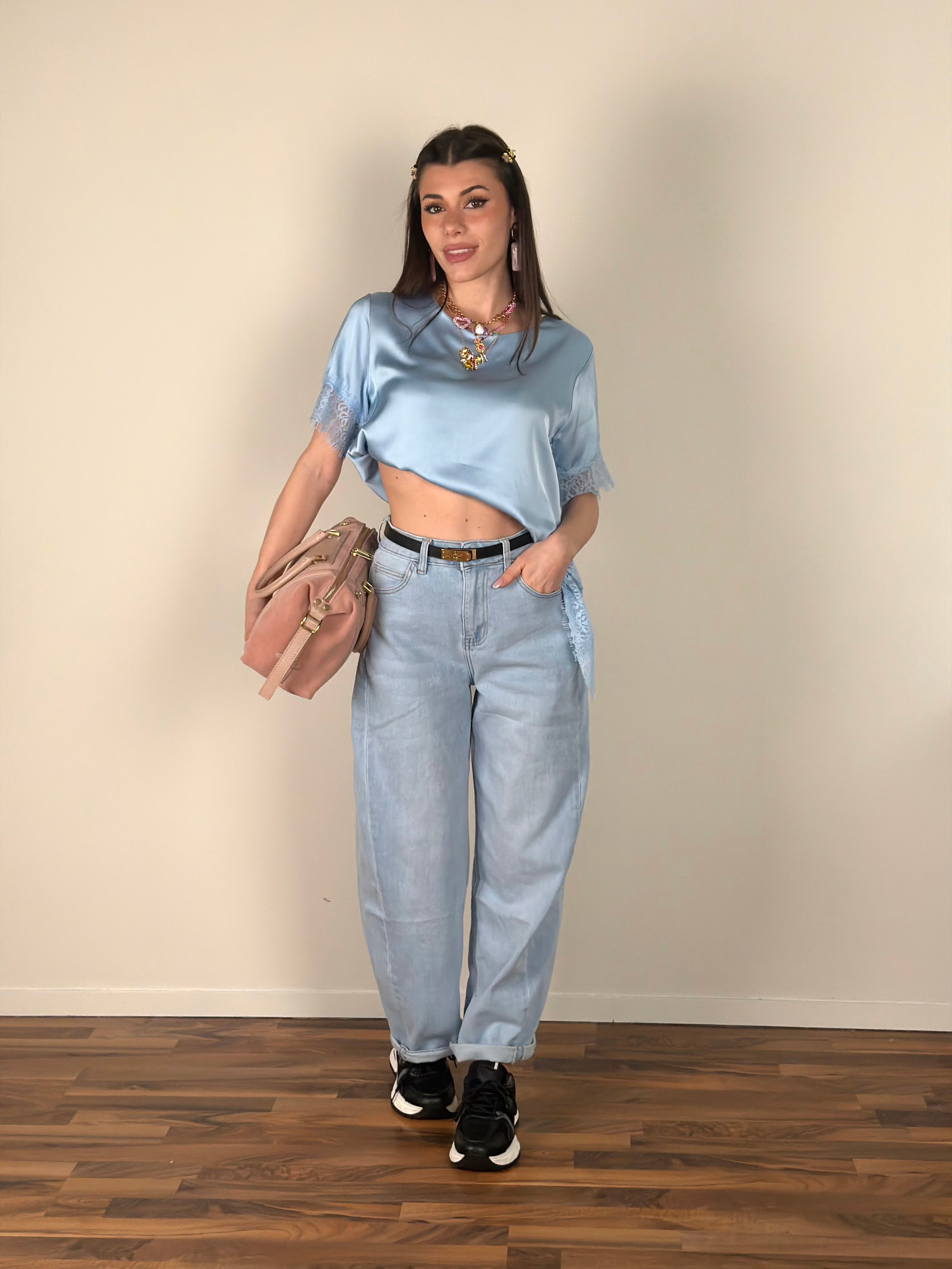 Maglia trasversale celeste