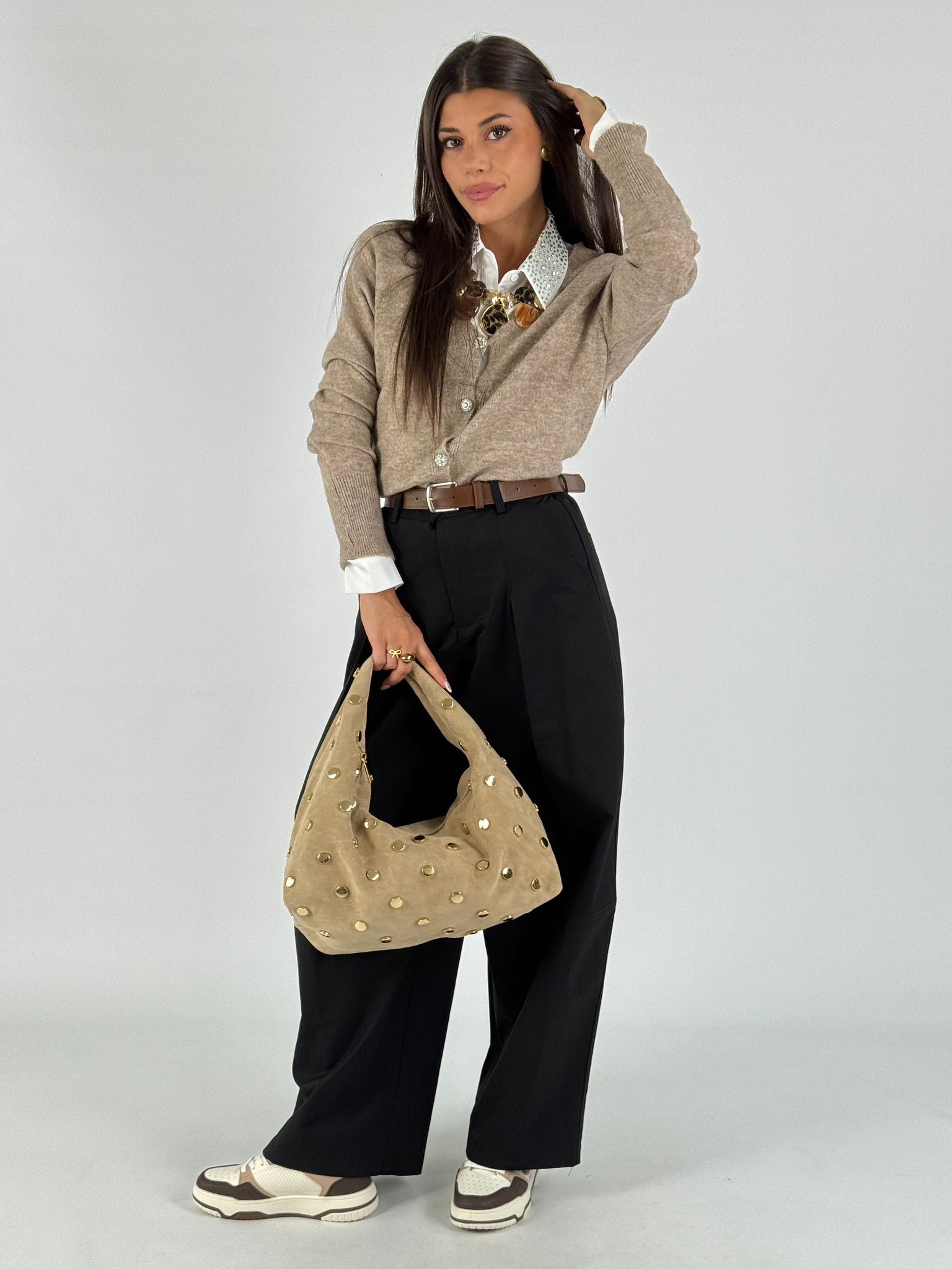 Pantalone Balloon Lisa nero