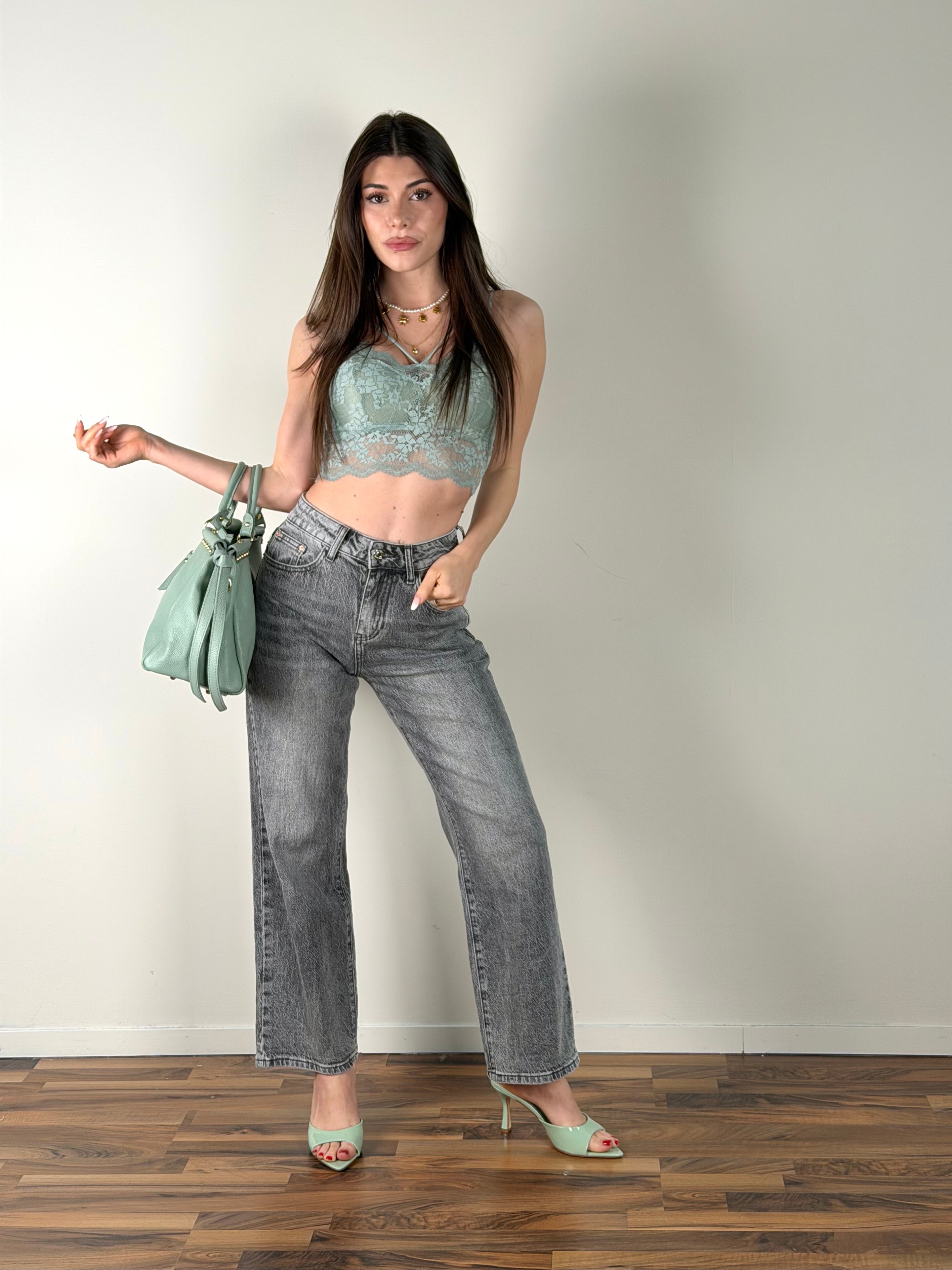 Bralette Napoli verde menta