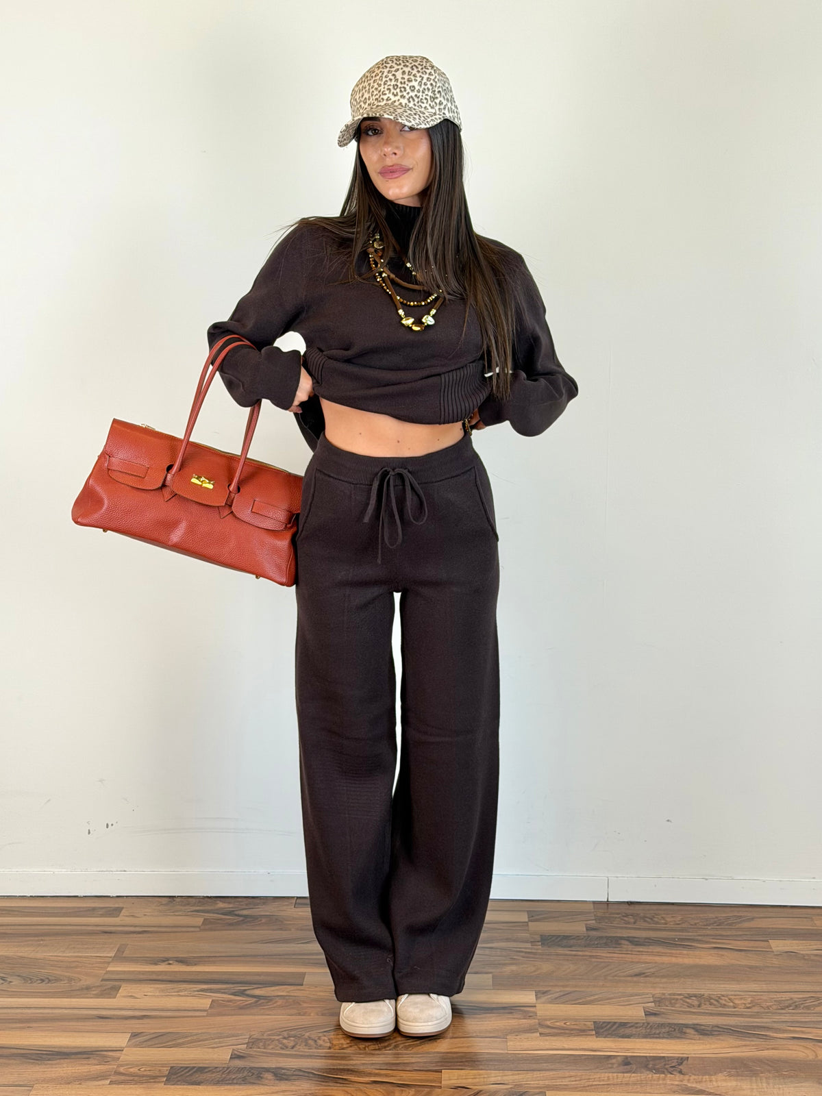 Tuta tasche moro
