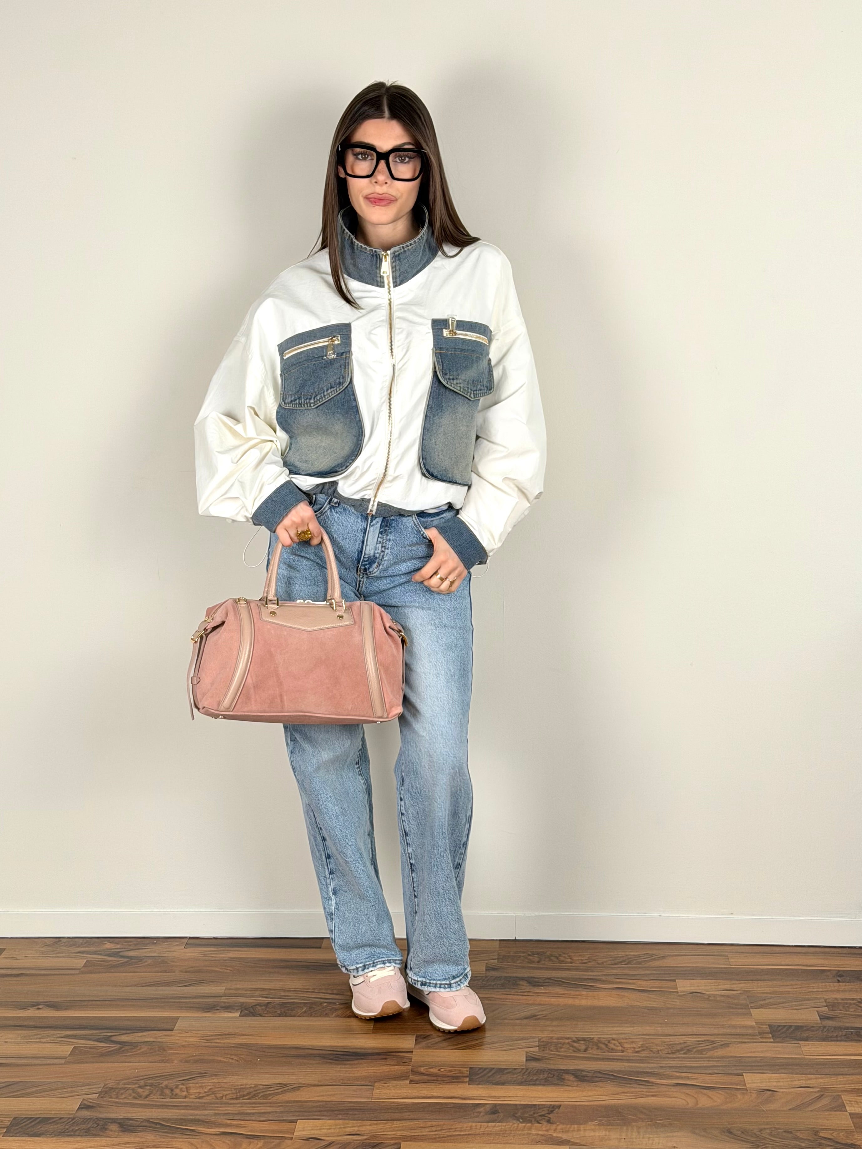 Bomber Carly denim