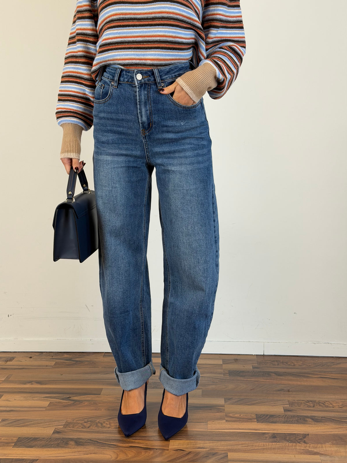Jeans Caramel blu