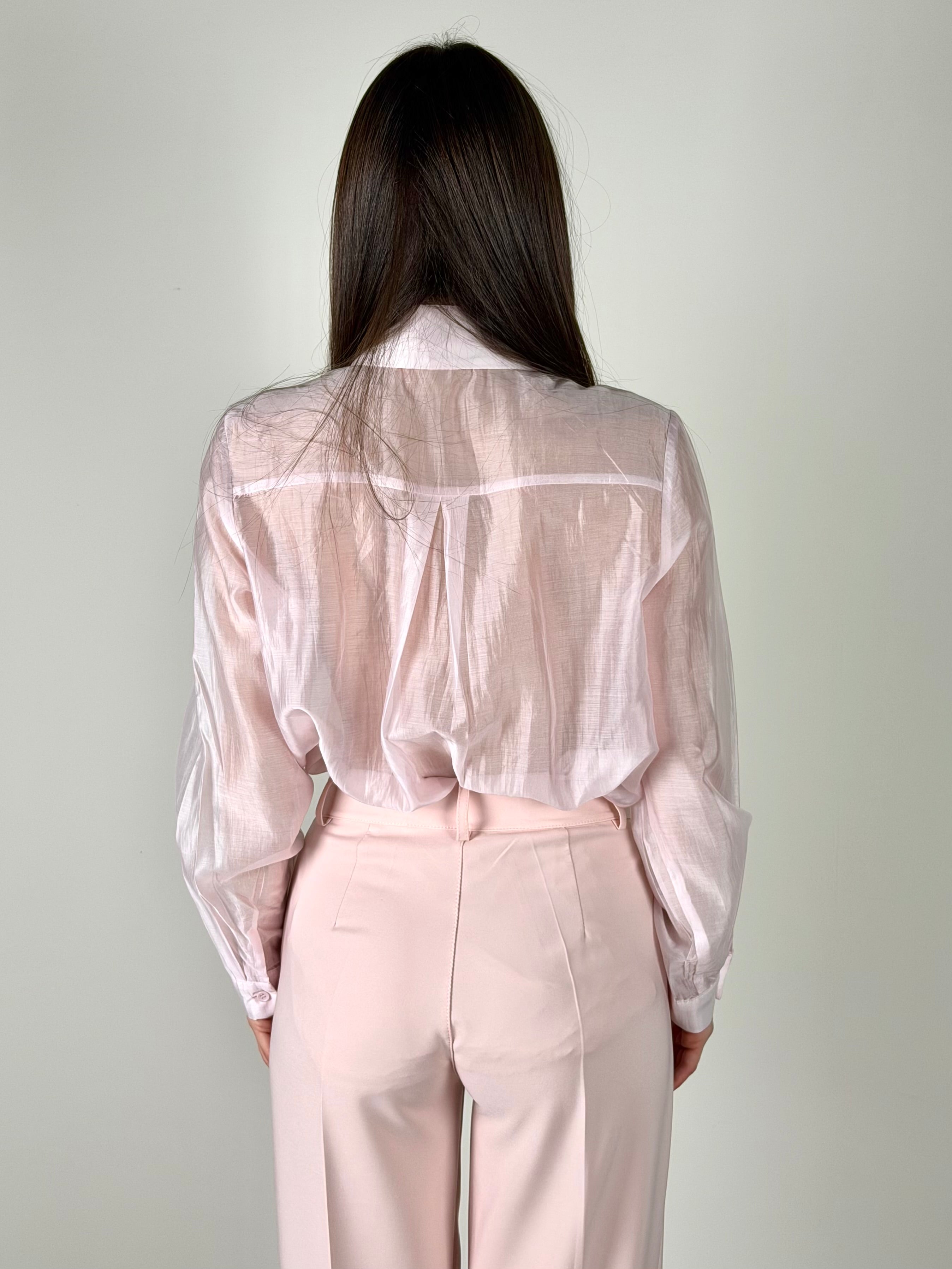 Camicia Spring rosa