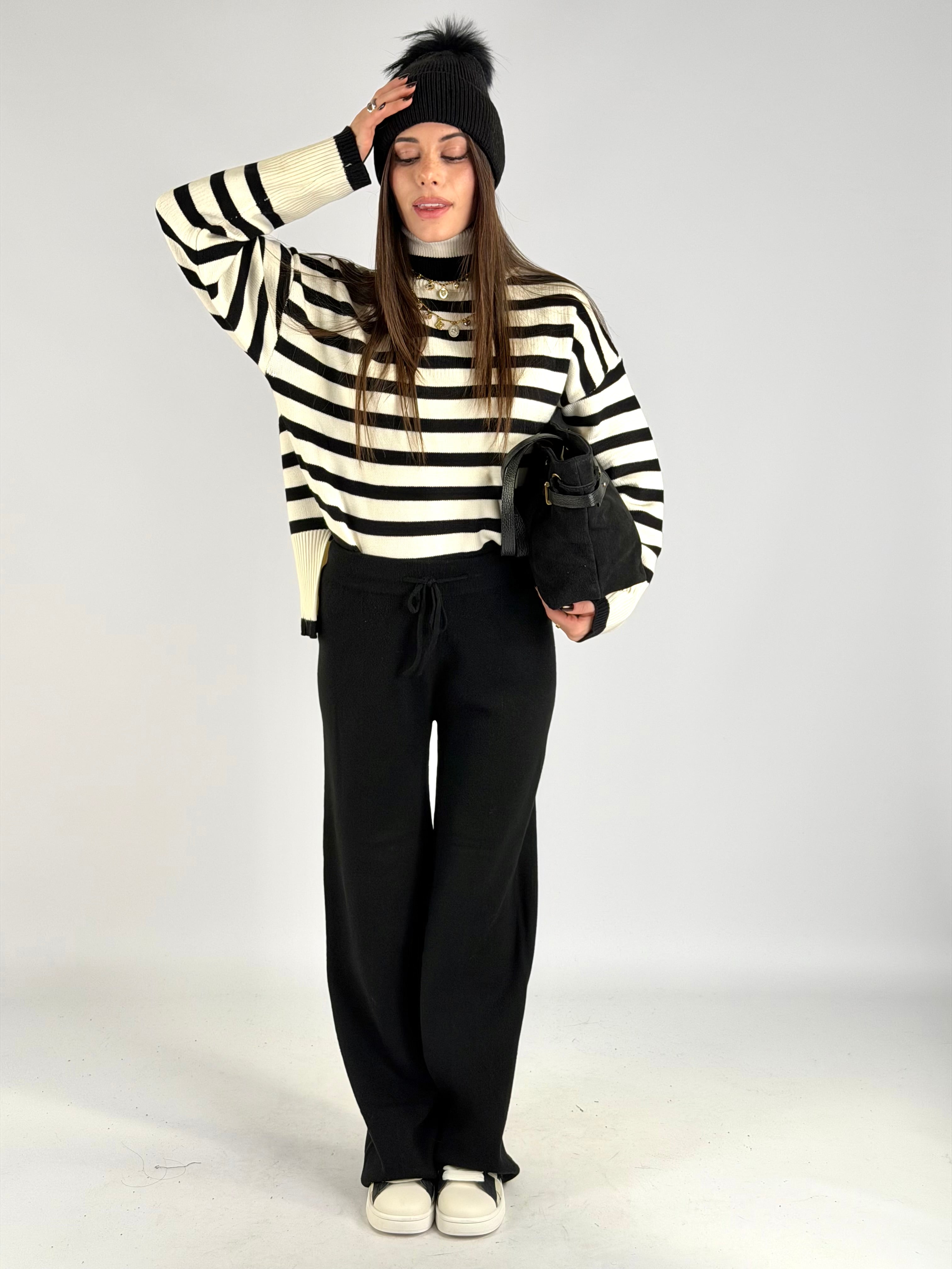 Pantalone Sheila nero