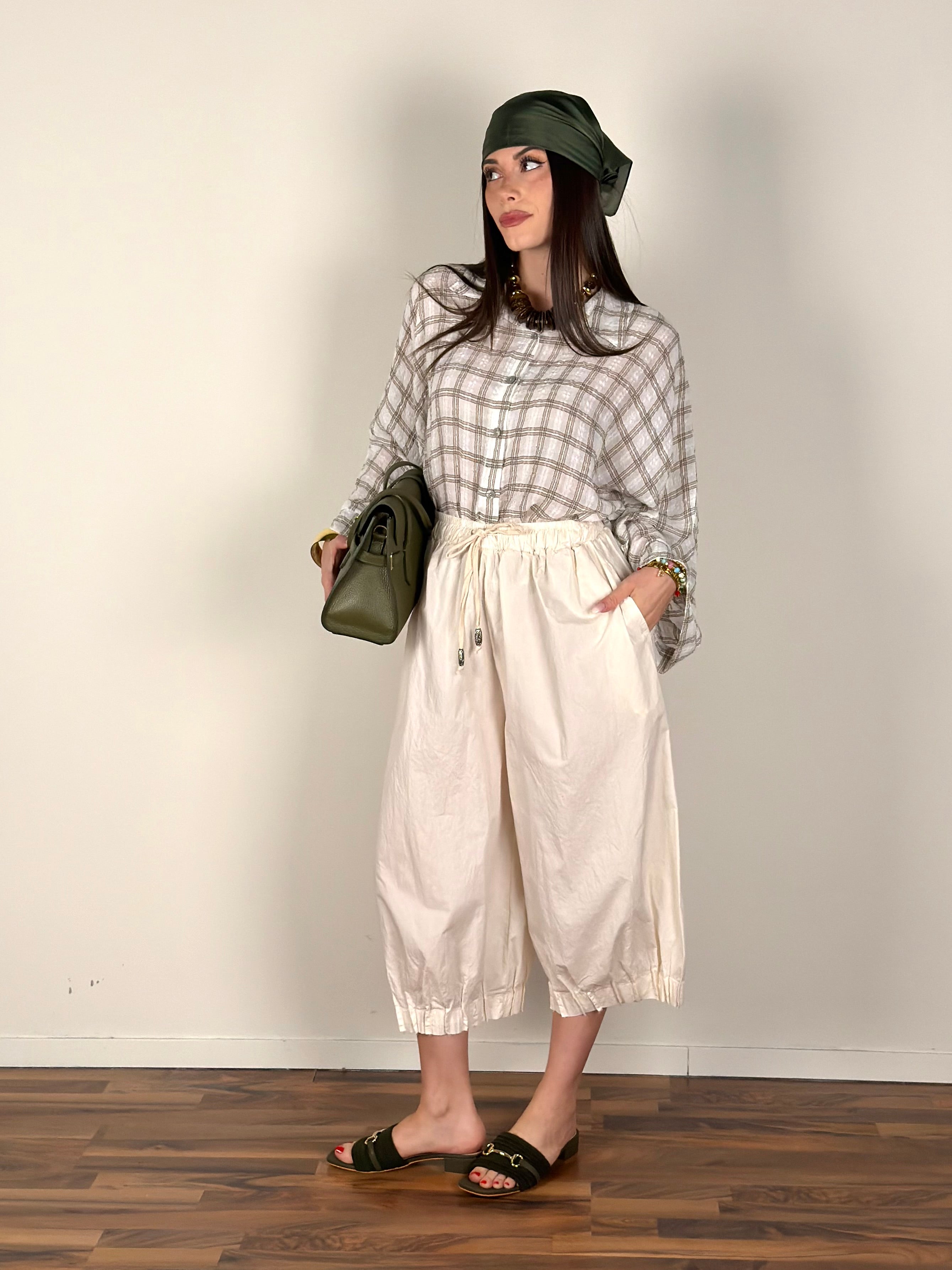 Camicia Grace beige