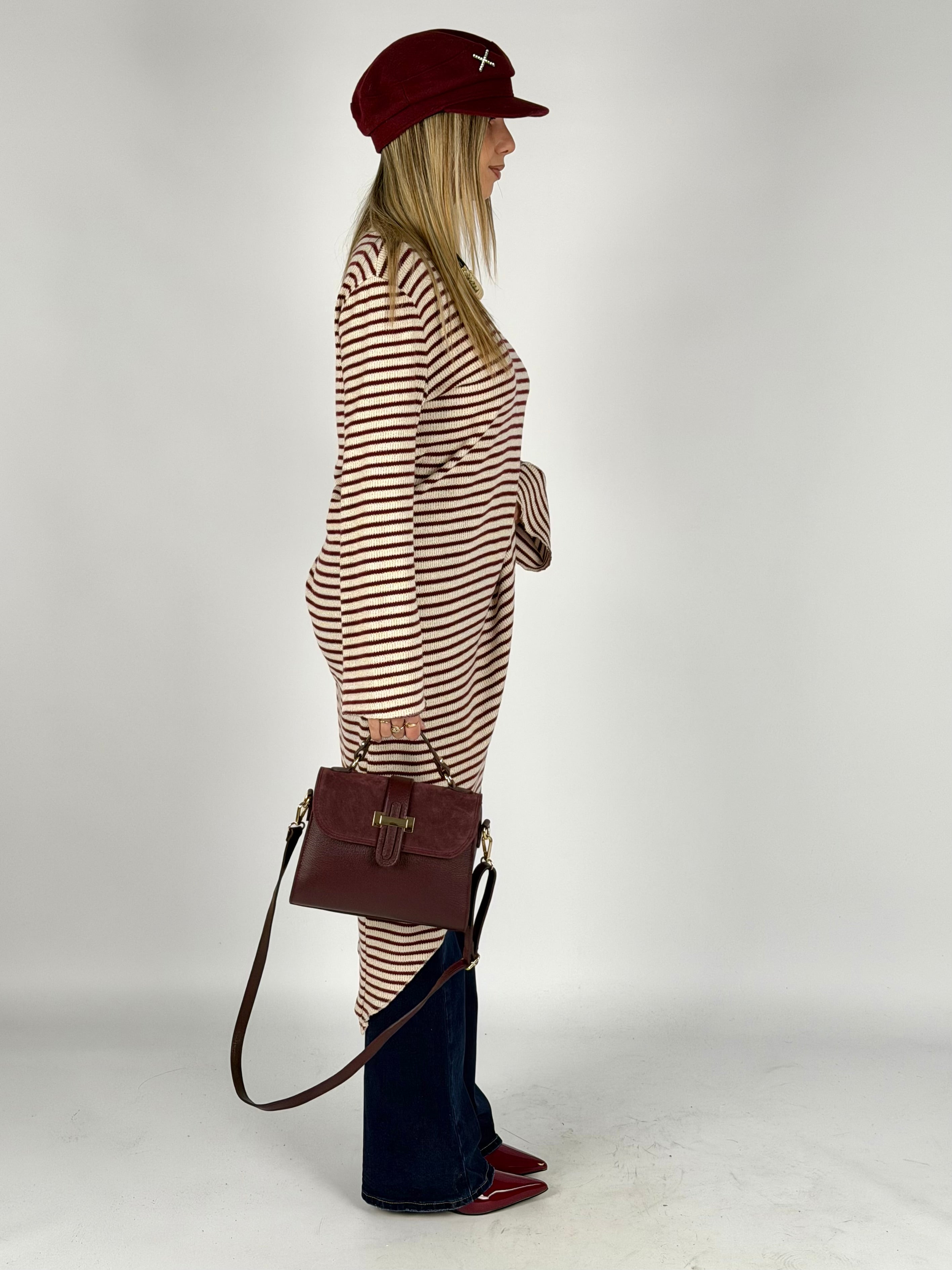 Maglia Alexandra bordeaux