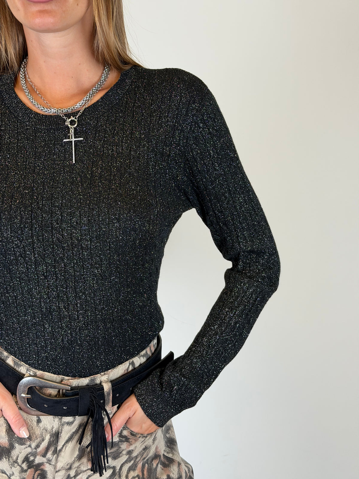 Maglia Woman nera