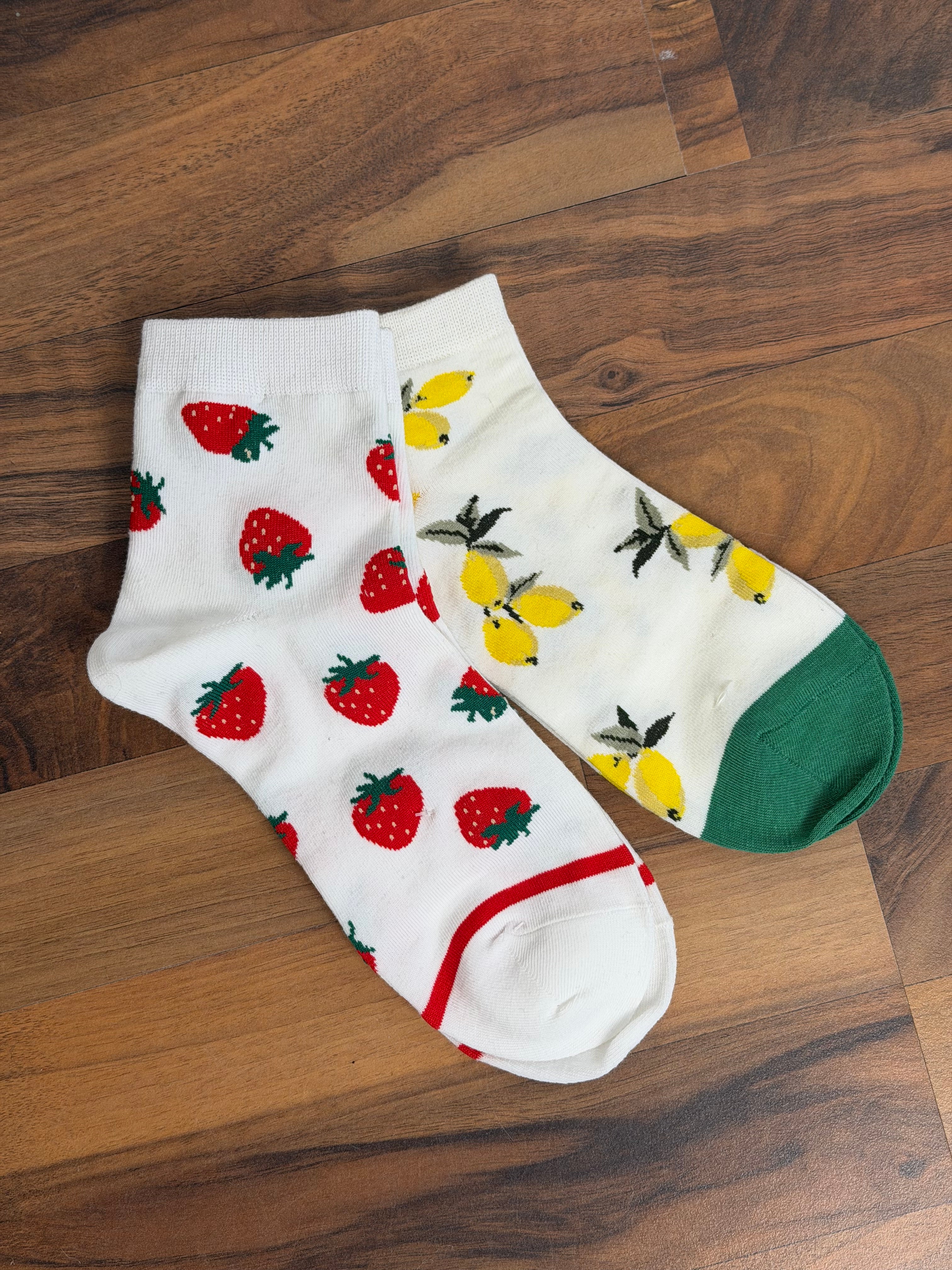 Calzino all fruit - 2 fantasie