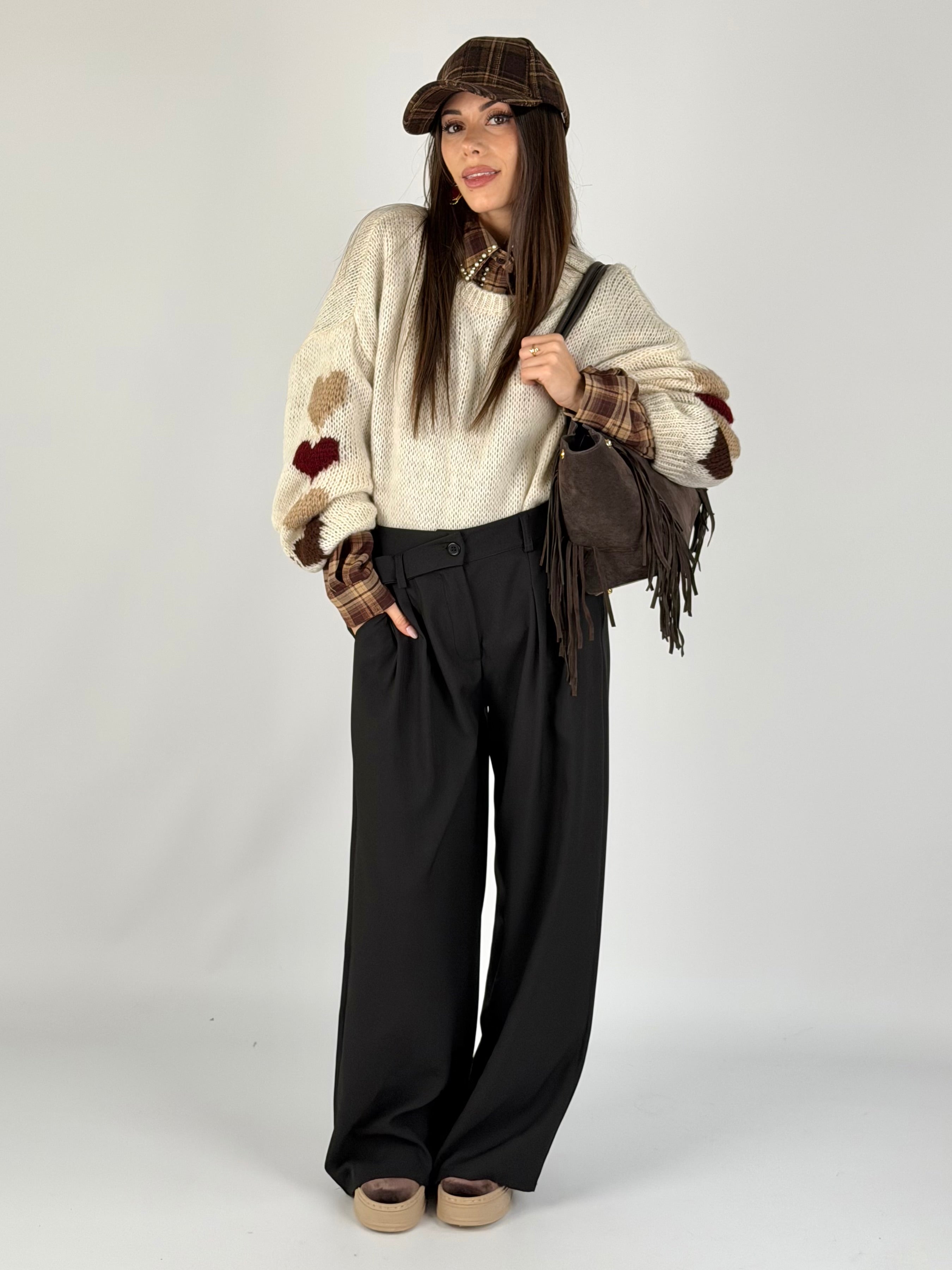 Pantalone Elettra nero