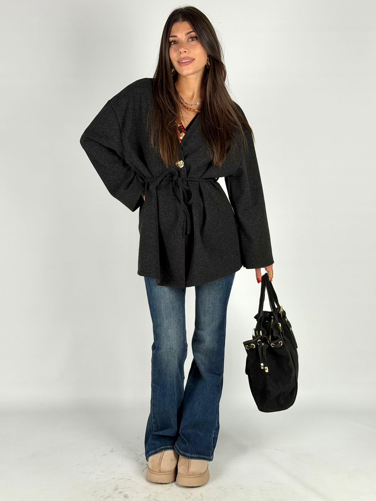 Cappotto Britney nero