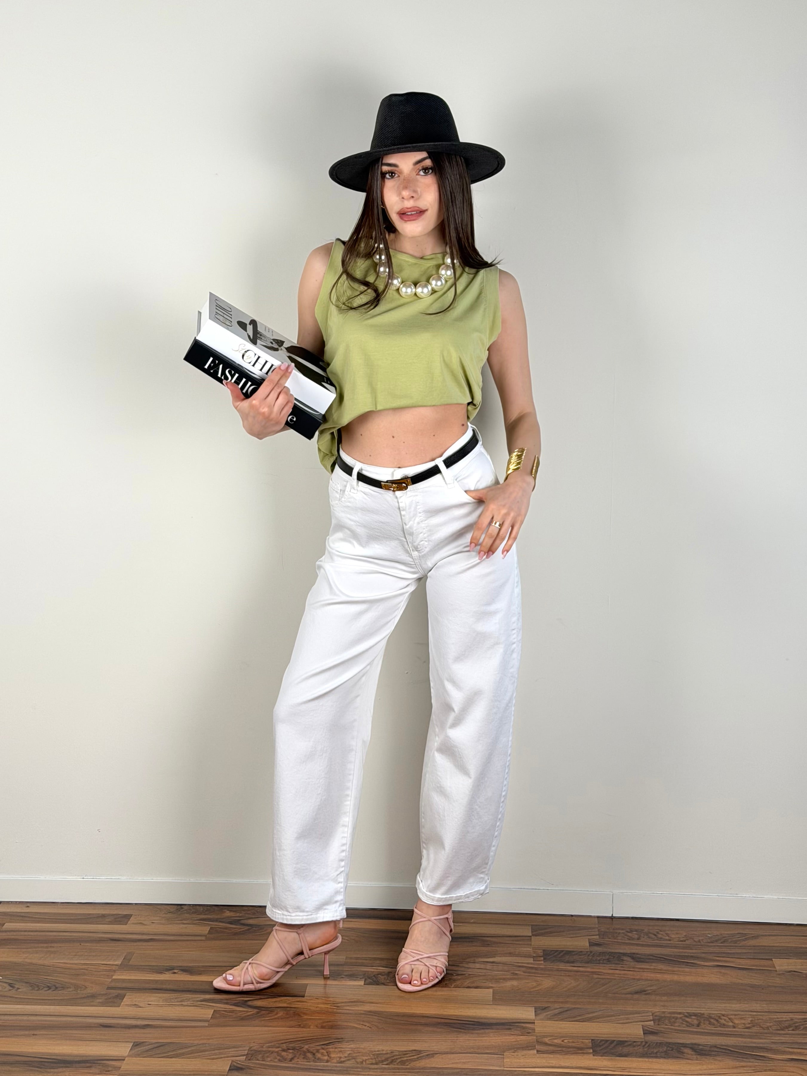 Jeans Dublino bianco