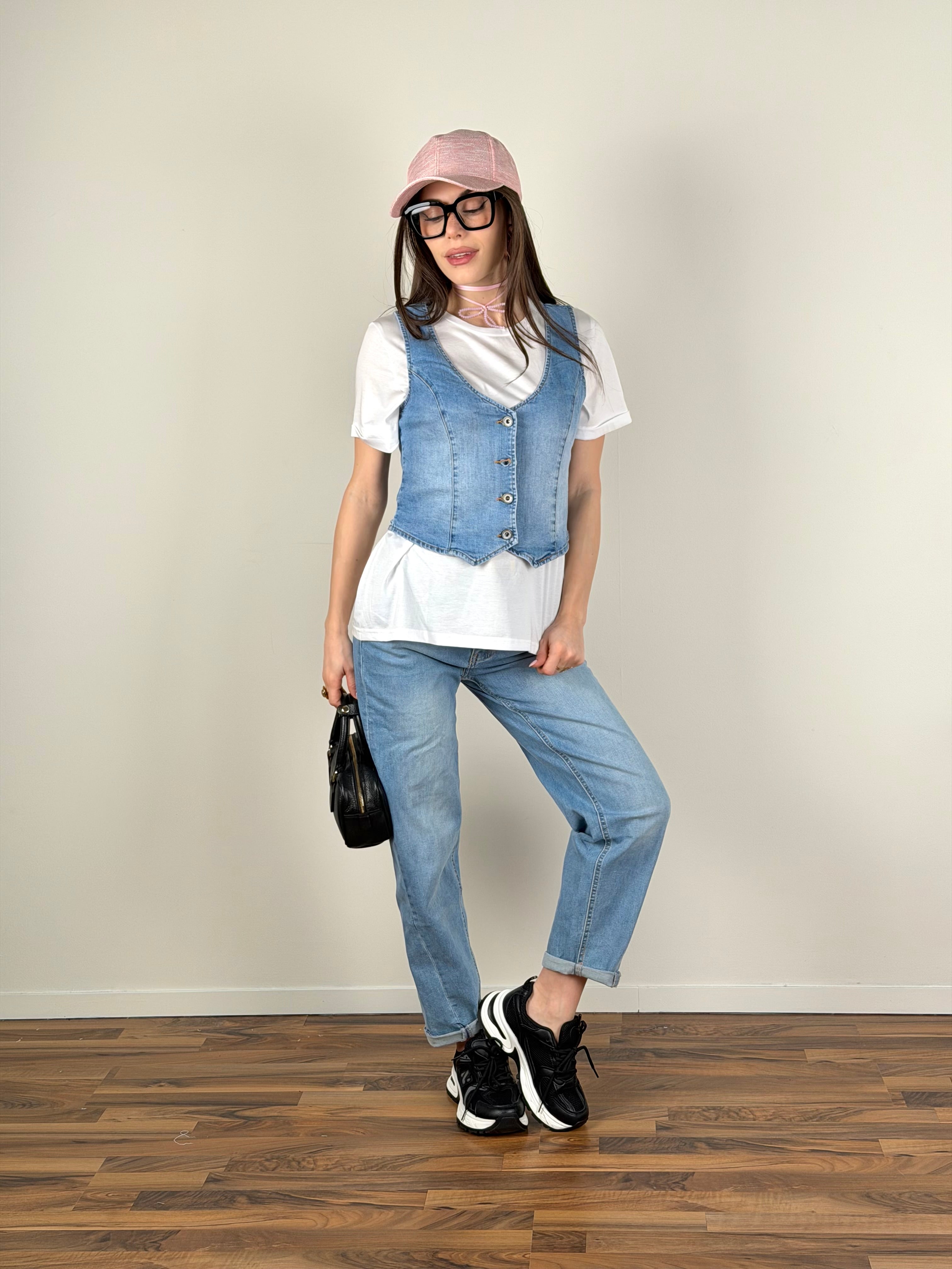 T-shirt basic bianca