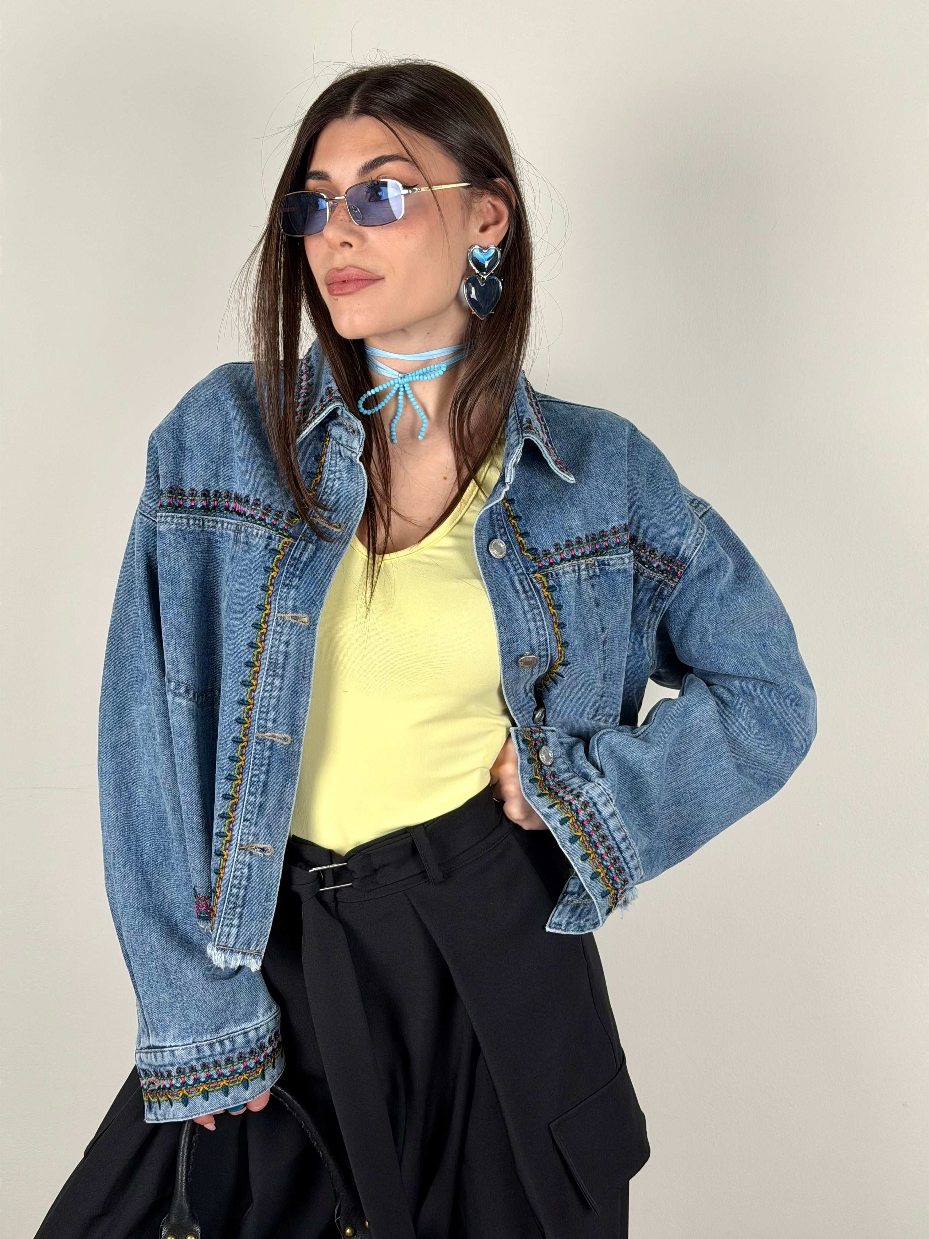 Giubbino denim indie