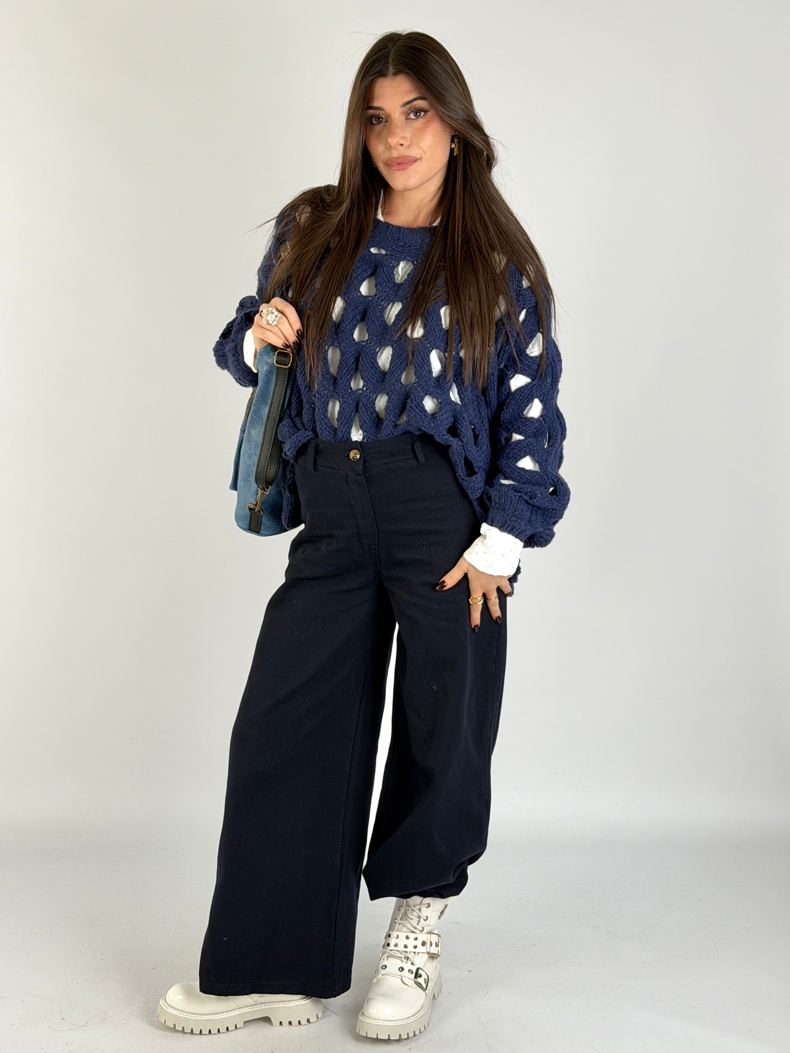 Pantalone Micol blu