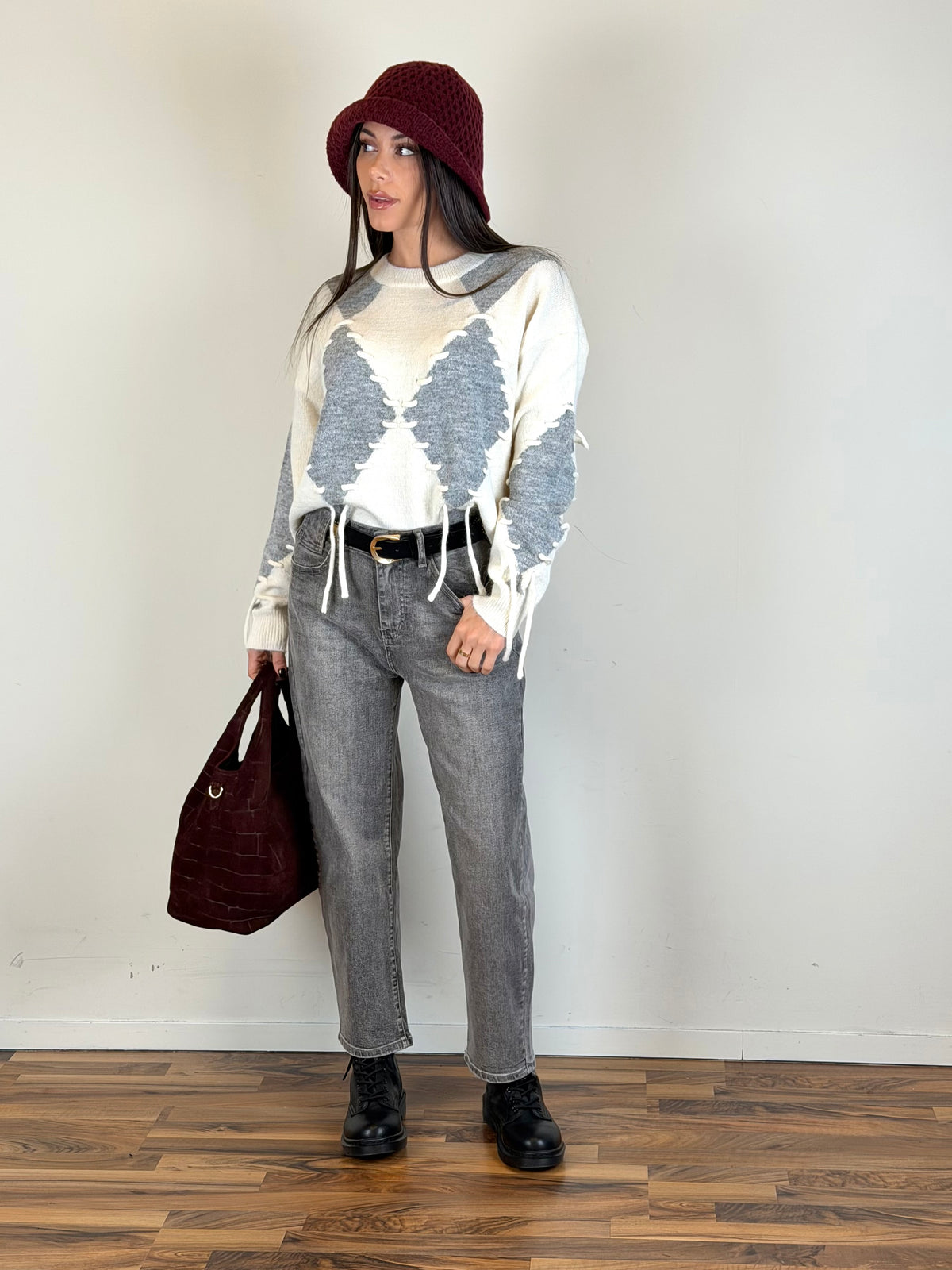 Maglia Daphne grigio